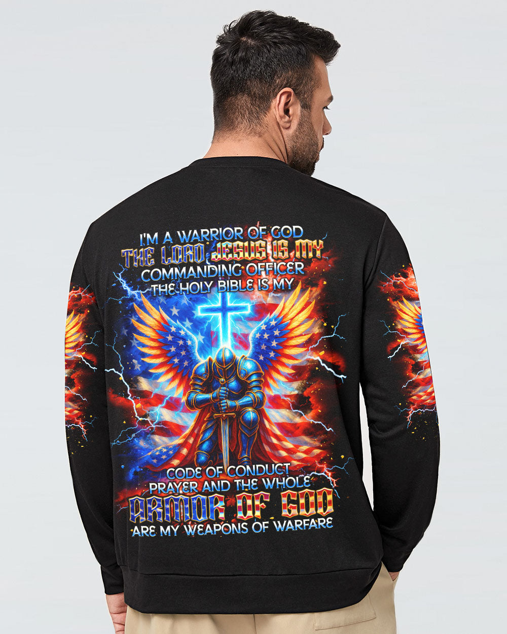 I'm A Warrior Of God Warrior Men's All Over Print Shirt  - Tlnt2205252