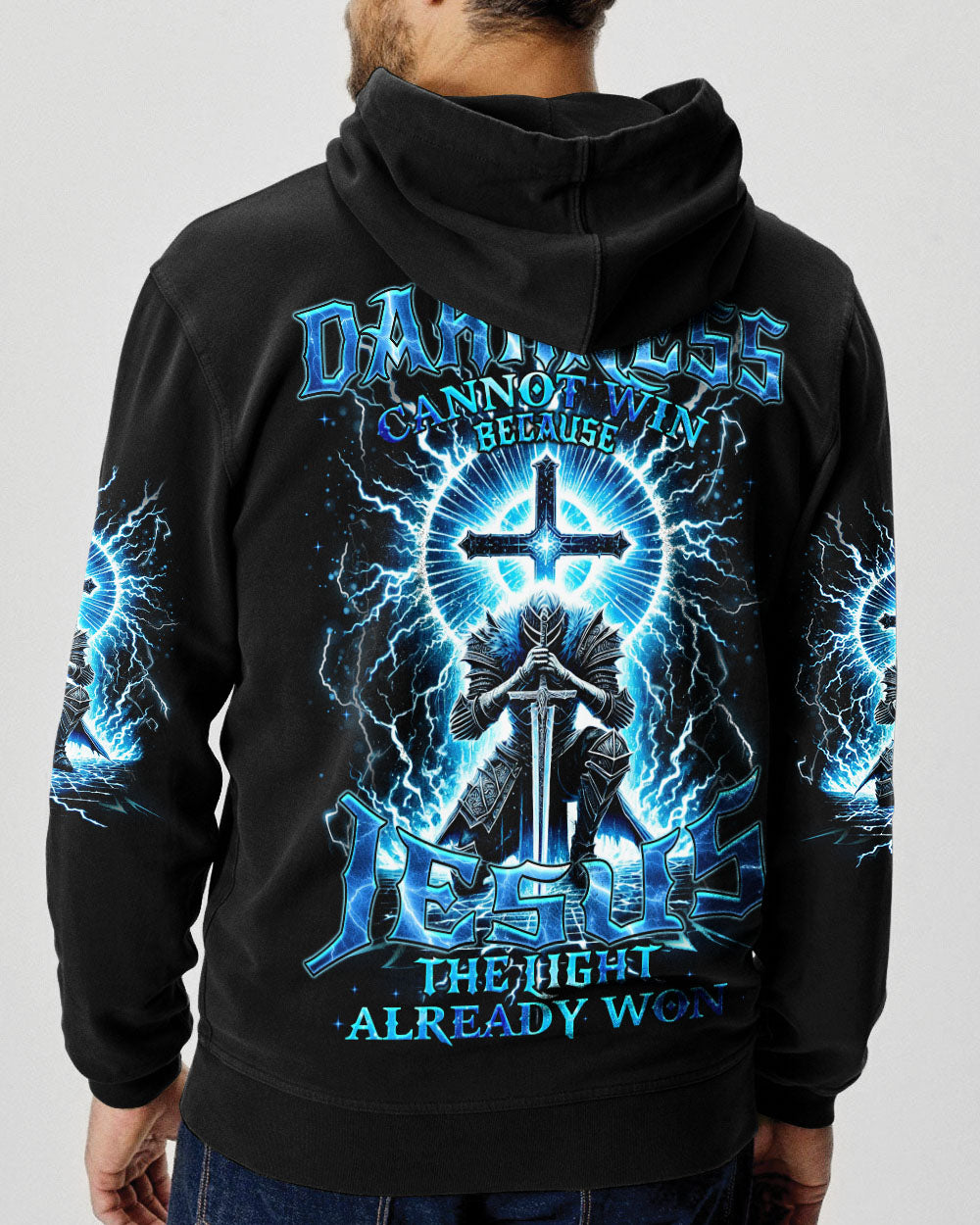 Darkness Cannot Win Men's All Over Print Shirt - Tyqy2210241