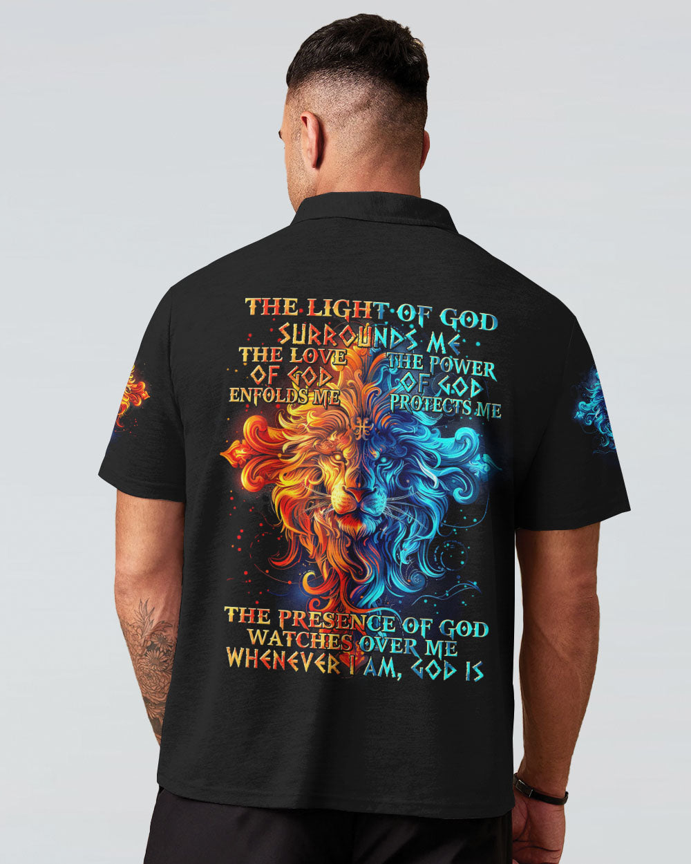The Power Of God Protects Me Men's All Over Print Shirt - Tytm2404242