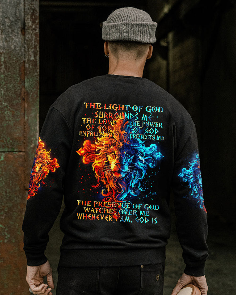 The Power Of God Protects Me Men's All Over Print Shirt - Tytm2404242