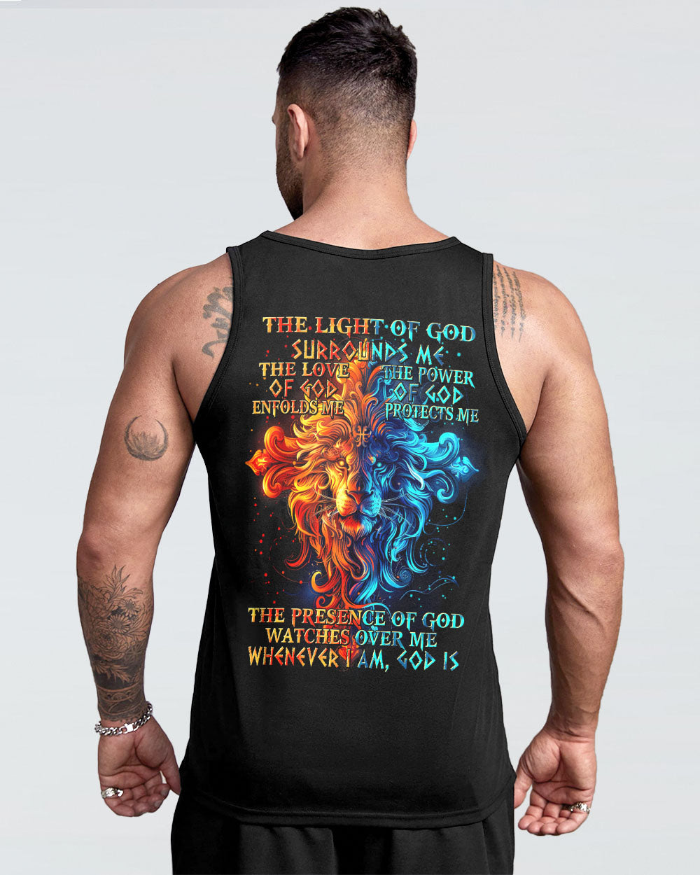 The Power Of God Protects Me Men's All Over Print Shirt - Tytm2404242