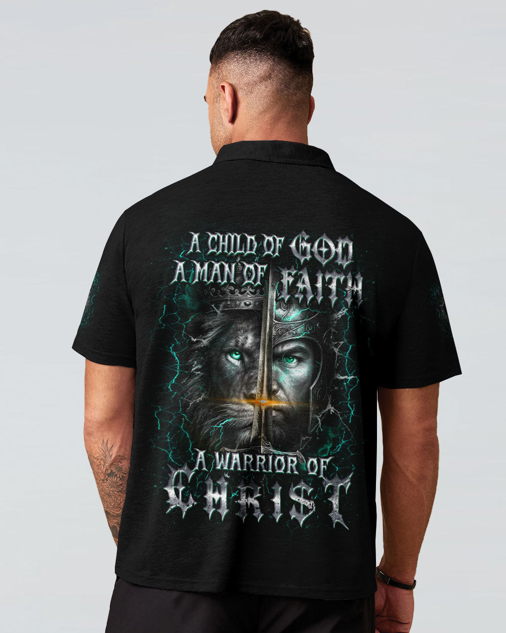 A Warrior Of Christ Men's All Over Print Shirt - Yhdu1205251