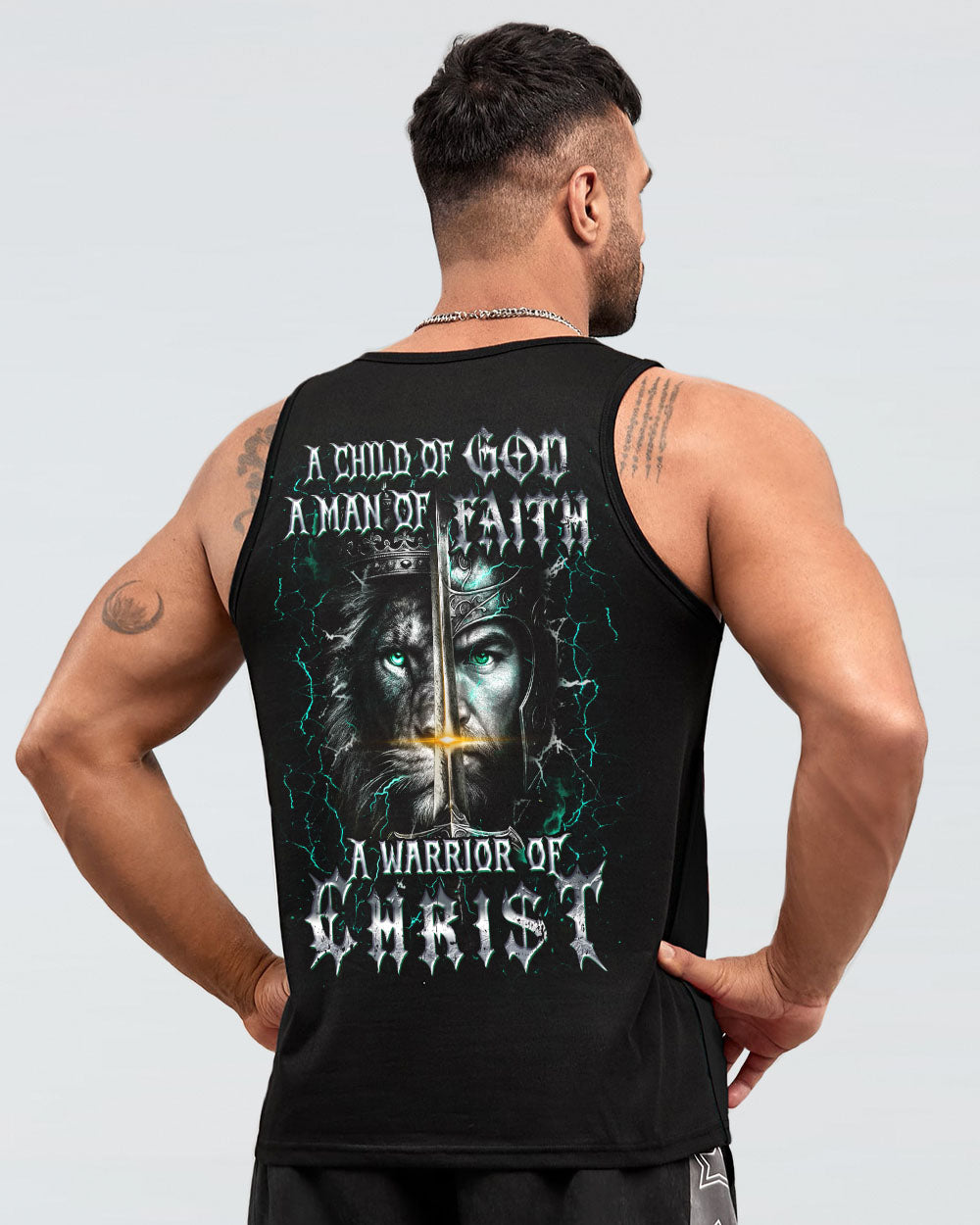 A Warrior Of Christ Men's All Over Print Shirt - Yhdu1205251