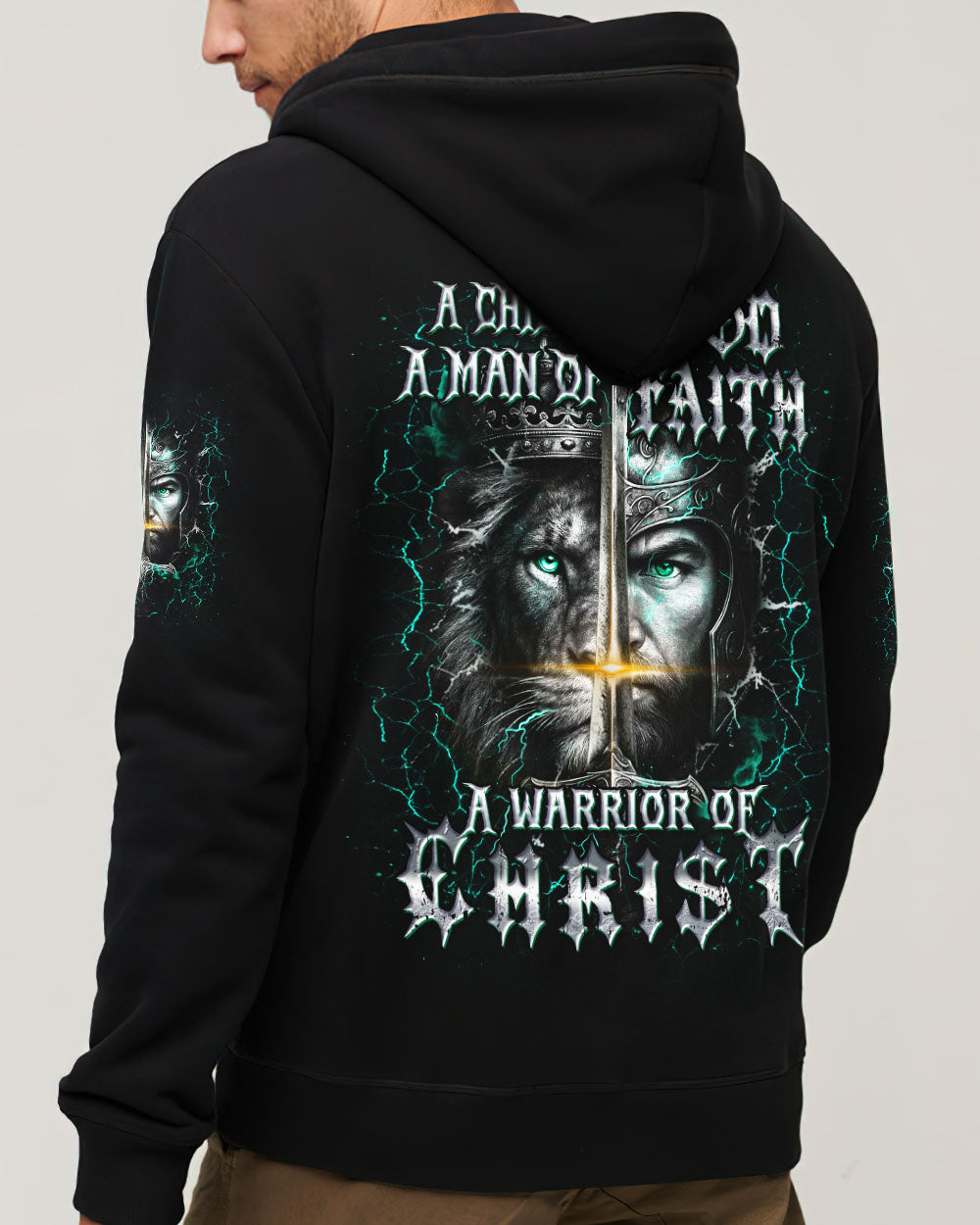 A Warrior Of Christ Men's All Over Print Shirt - Yhdu1205251