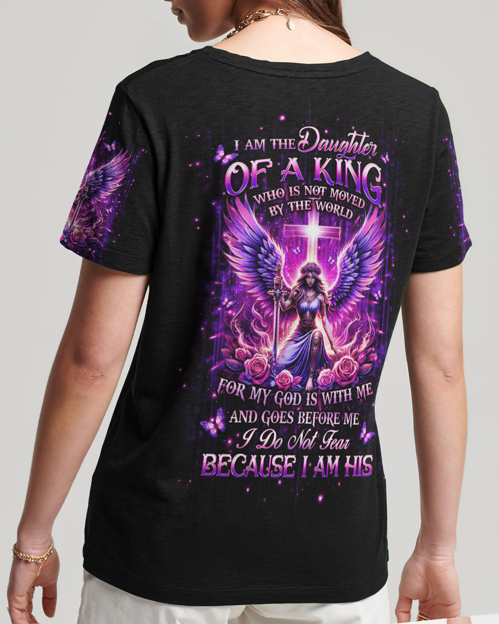I Am The Daughter Of A King Women's All Over Print Shirt - Yhhg1806241