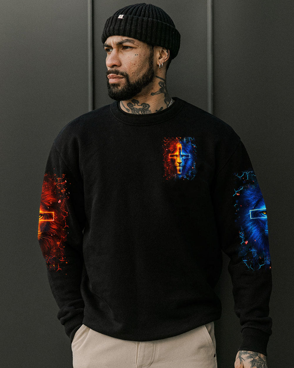 Way Maker Miracle Worker Cross Lion Men's All Over Print Shirt - Yhhn0307254