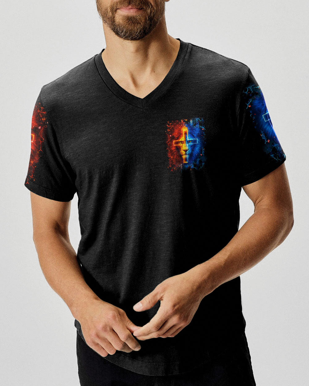 Way Maker Miracle Worker Cross Lion Men's All Over Print Shirt - Yhhn0307254