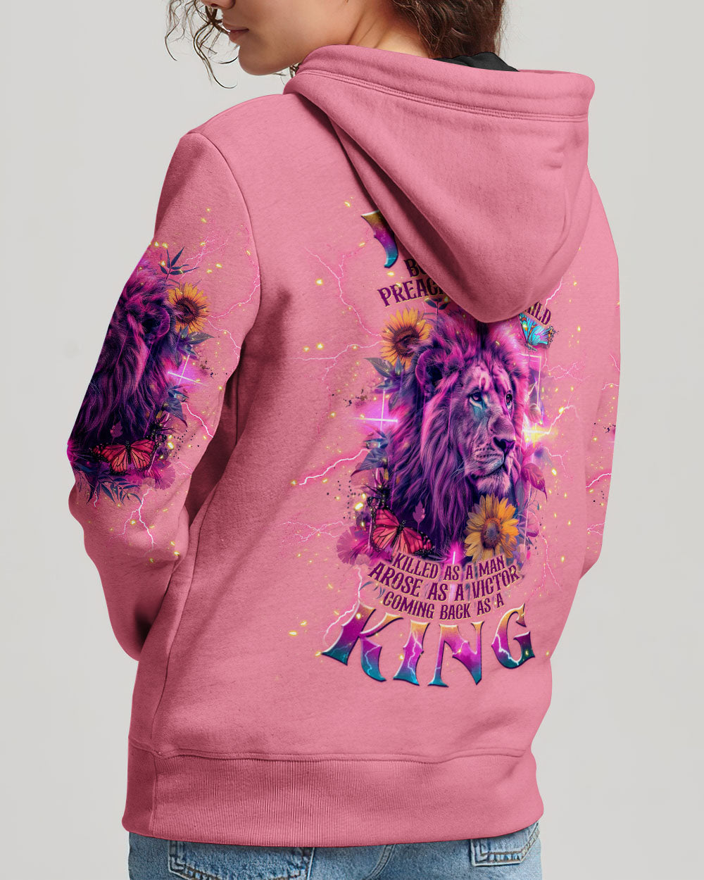 Coming Back As A King Lion Women's All Over Print Shirt - Tlnt0904243