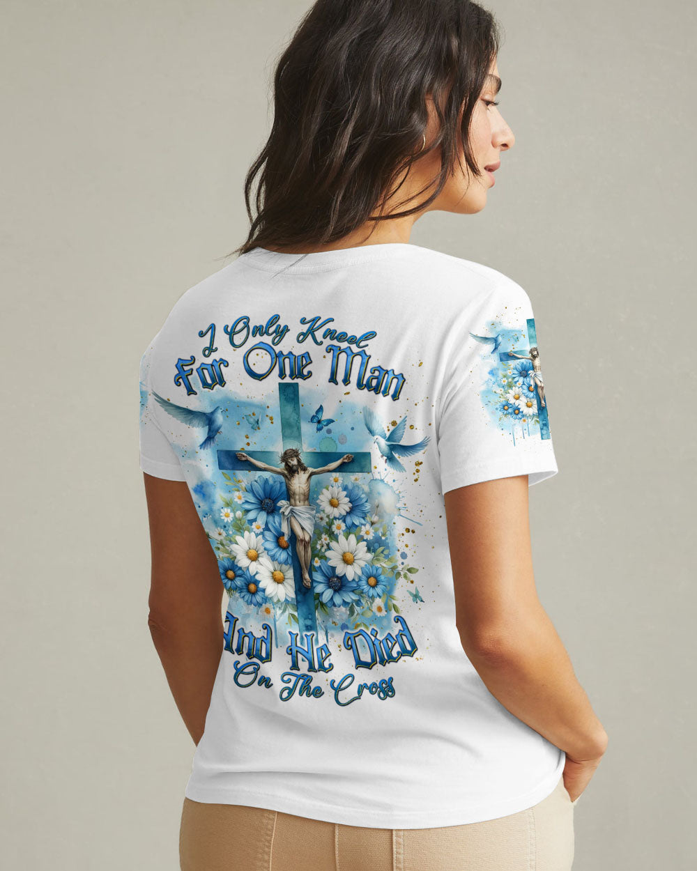 I Only Kneel For One Man Women's All Over Print Shirt - Tlnt1909243