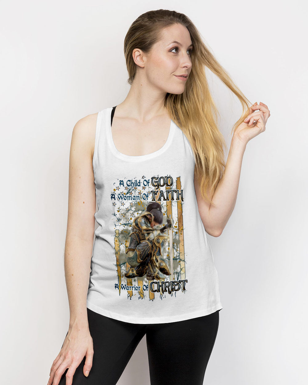 A Child Of God A Woman Of Faith Women's All Over Print Shirt - Tlnz1408244