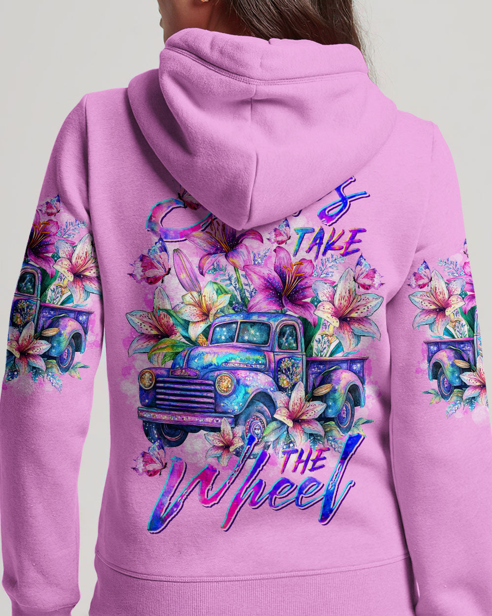 Jesus Take The Wheel Women's All Over Print Shirt   - Tltr2504253