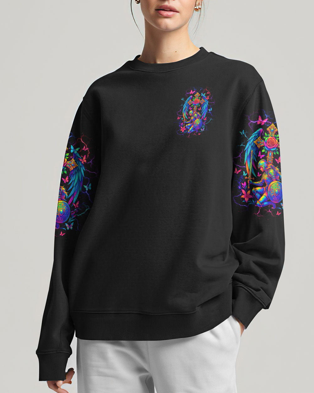 I'm The Daughter Of A King Warrior Women's All Over Print Shirt   - Tltw0707252