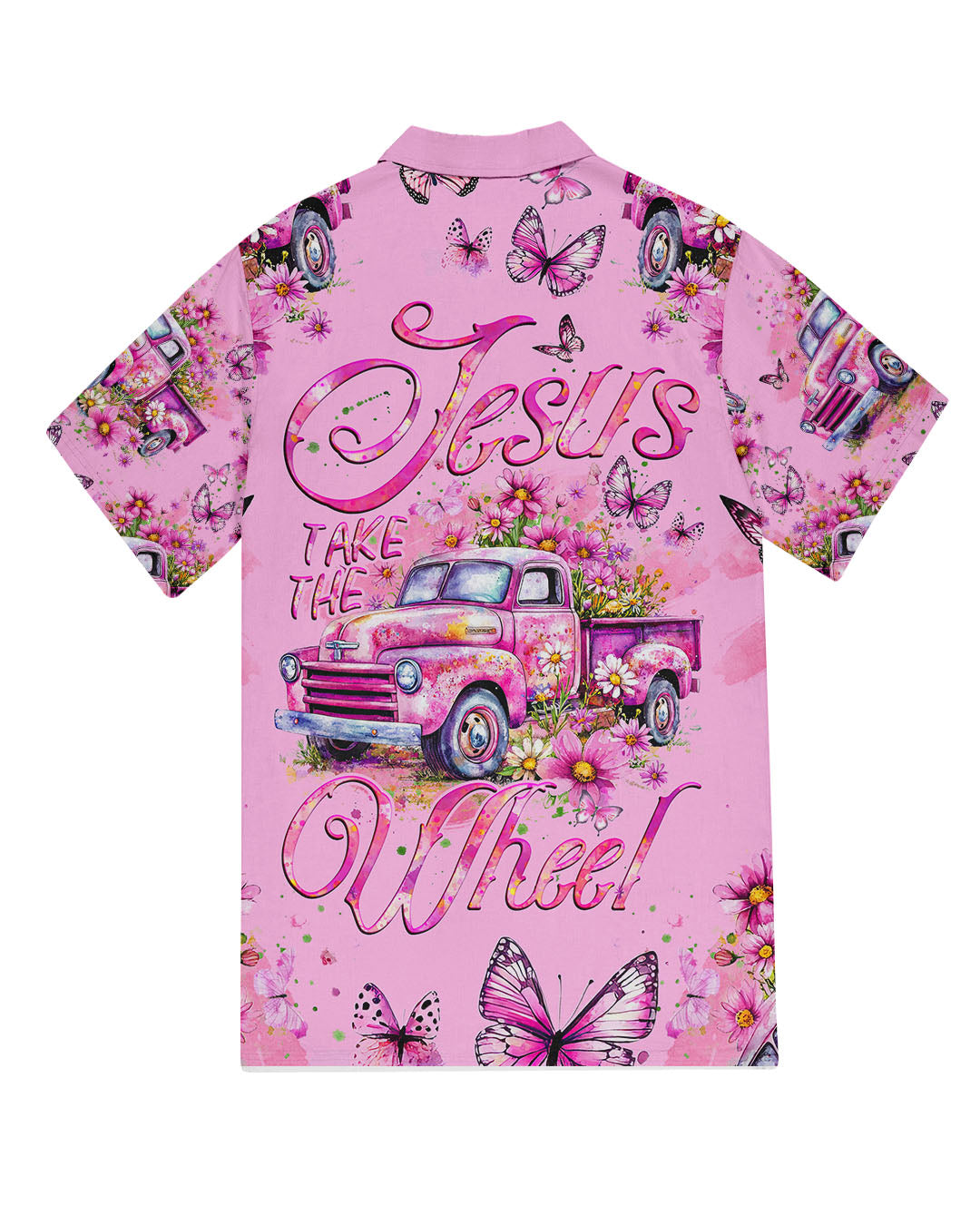 Jesus Take The Wheel Hawaiian Shirt - Tyqy1604255