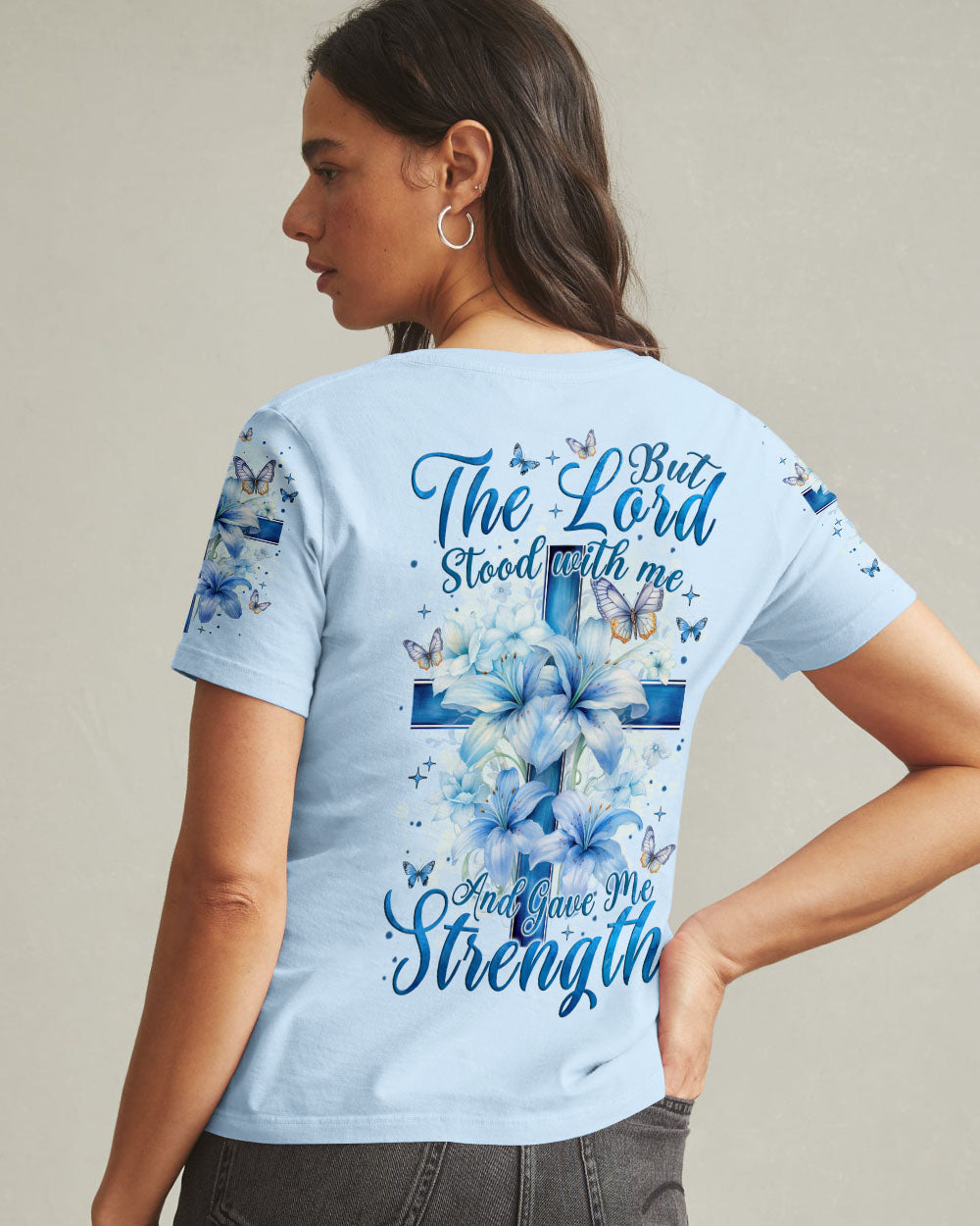 Lord Stood With Me Women's All Over Print Shirt - Tytm1111242