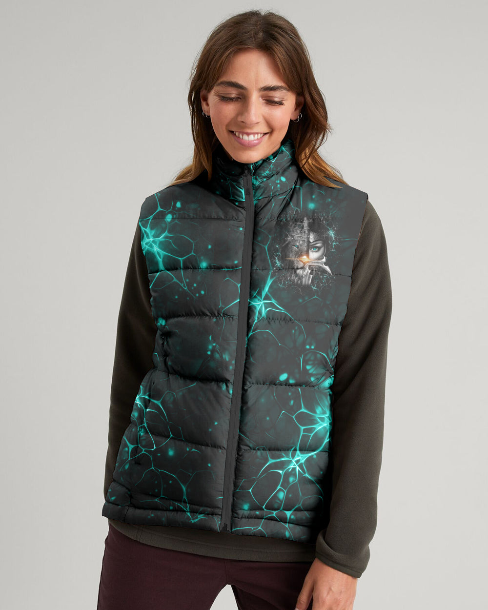 A Child Of God A Woman Of Faith Women's Puffer Jacket - Yhdu12112410