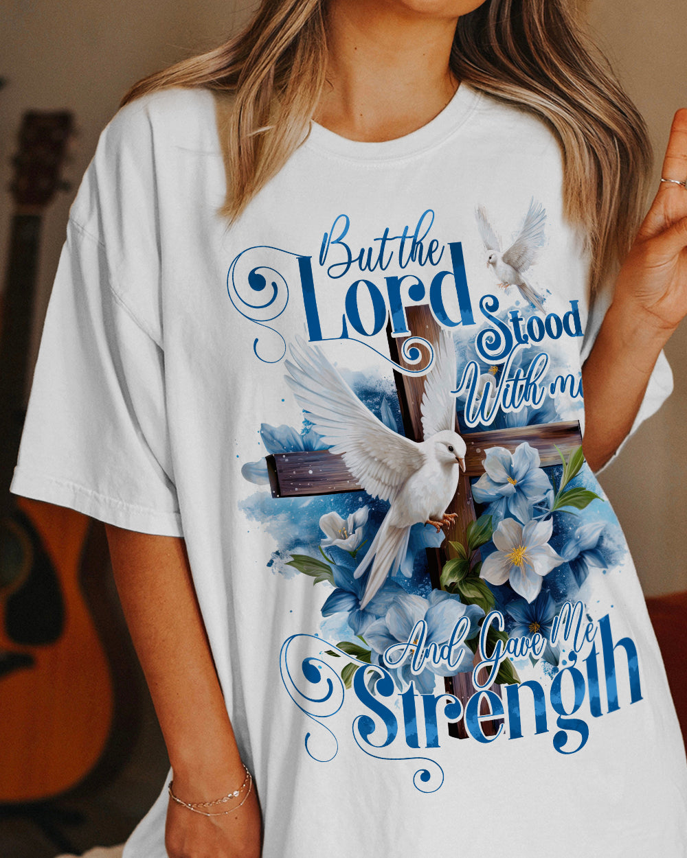 Lord Stood With Me Cotton Shirt - Tytd2808231