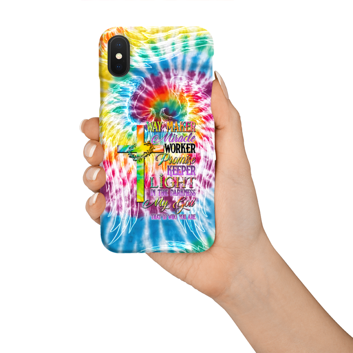Promise Keeper Light In The Darkness Tie Dye Phone Case - Tytd2606232