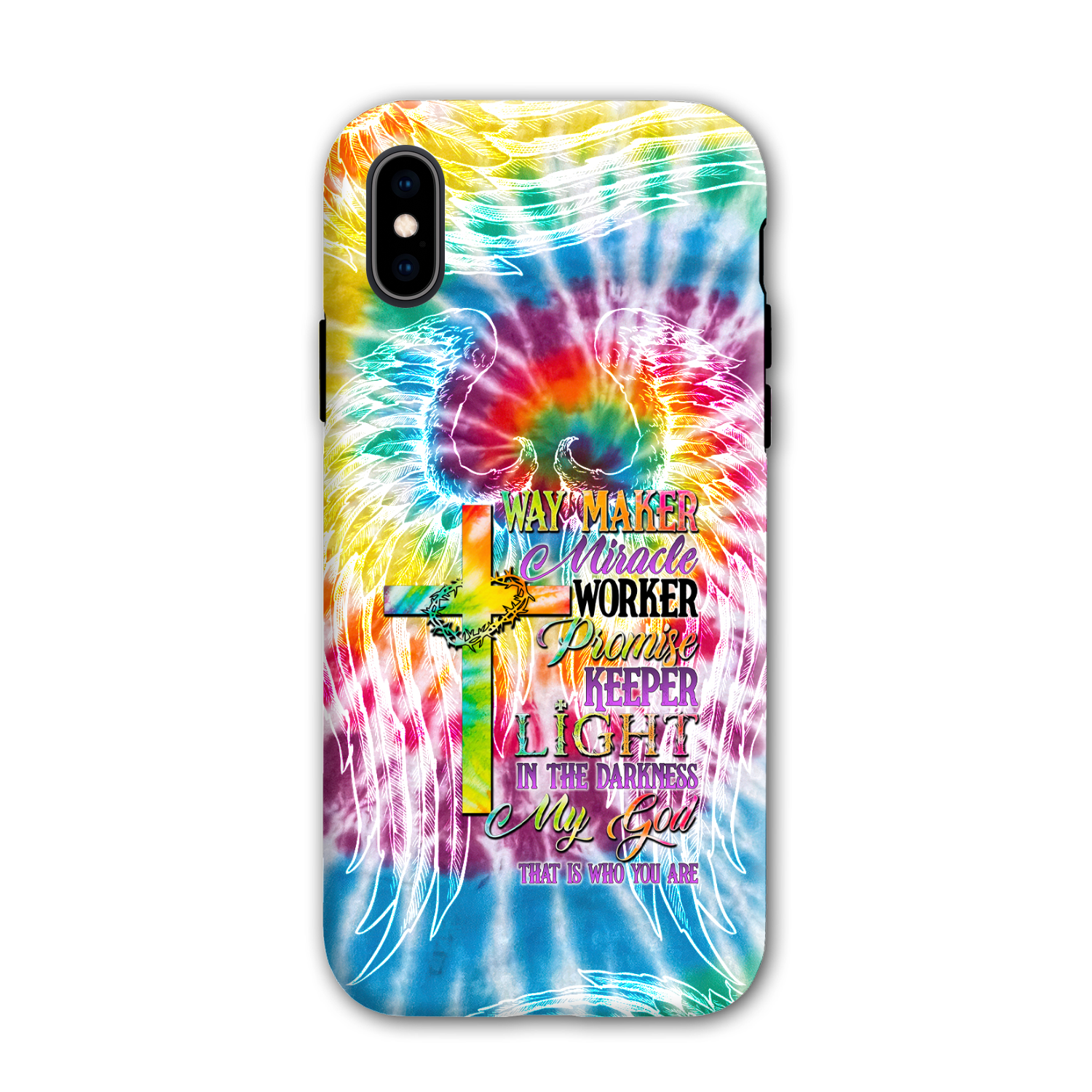 Promise Keeper Light In The Darkness Tie Dye Phone Case - Tytd2606232