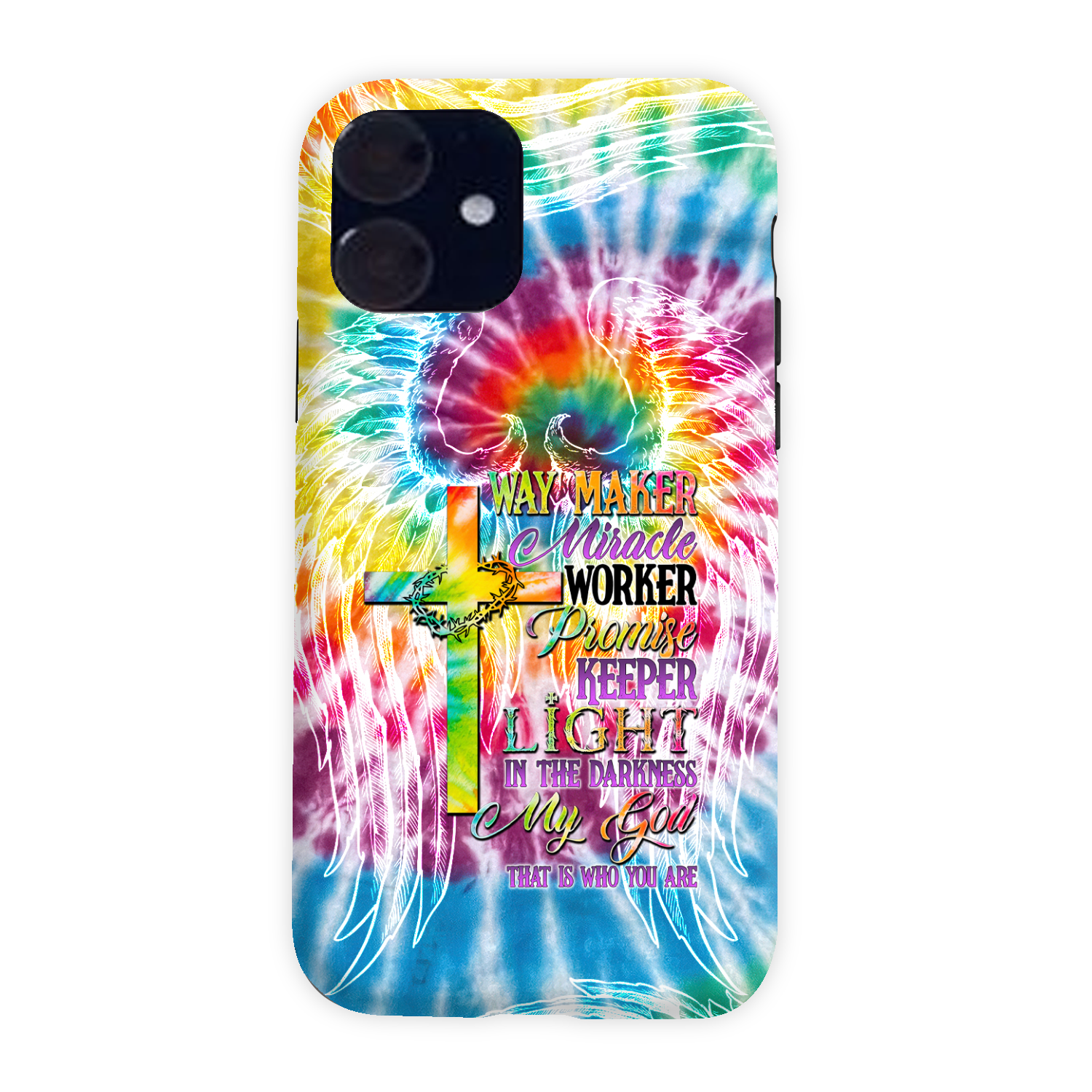 Promise Keeper Light In The Darkness Tie Dye Phone Case - Tytd2606232