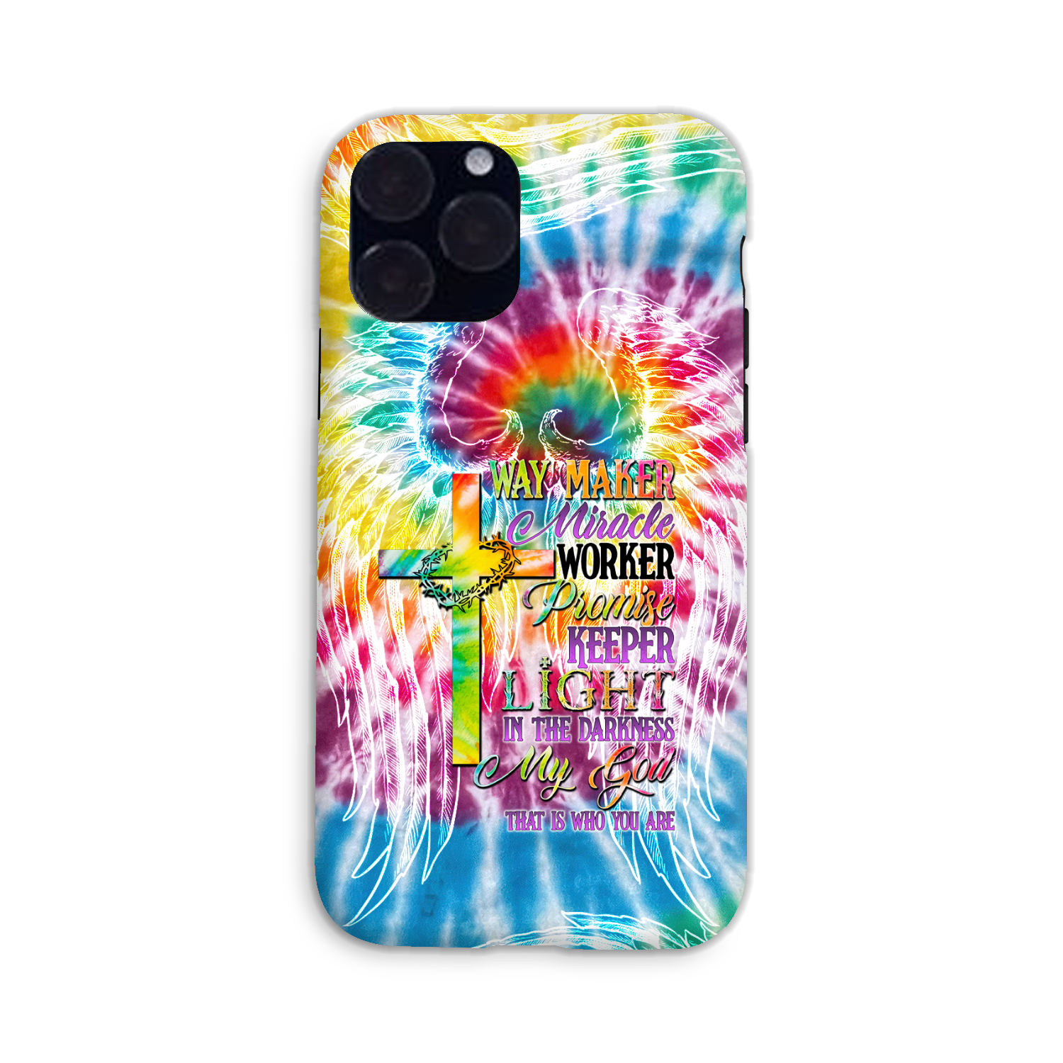 Promise Keeper Light In The Darkness Tie Dye Phone Case - Tytd2606232