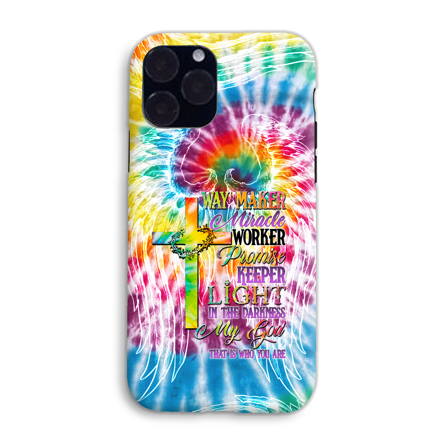 Promise Keeper Light In The Darkness Tie Dye Phone Case - Tytd2606232