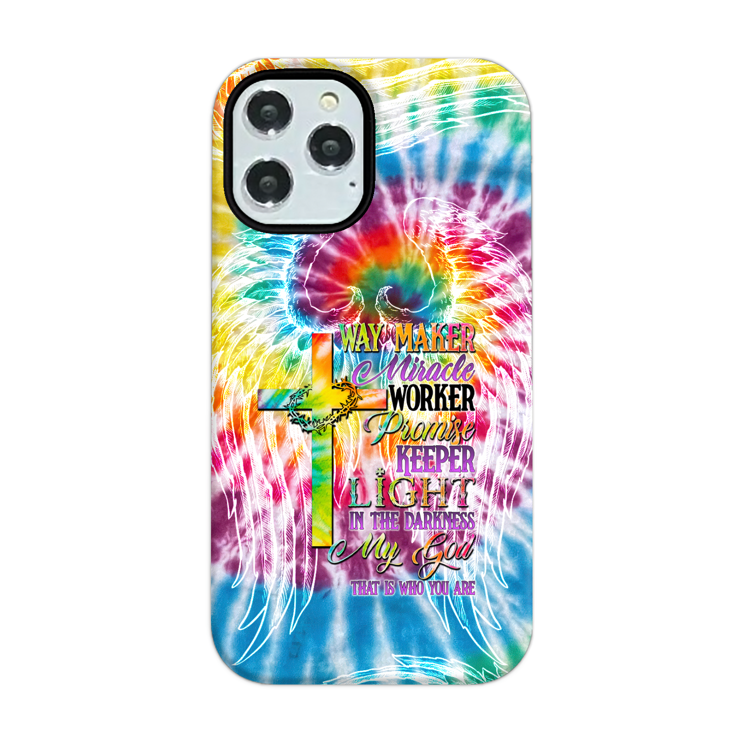 Promise Keeper Light In The Darkness Tie Dye Phone Case - Tytd2606232
