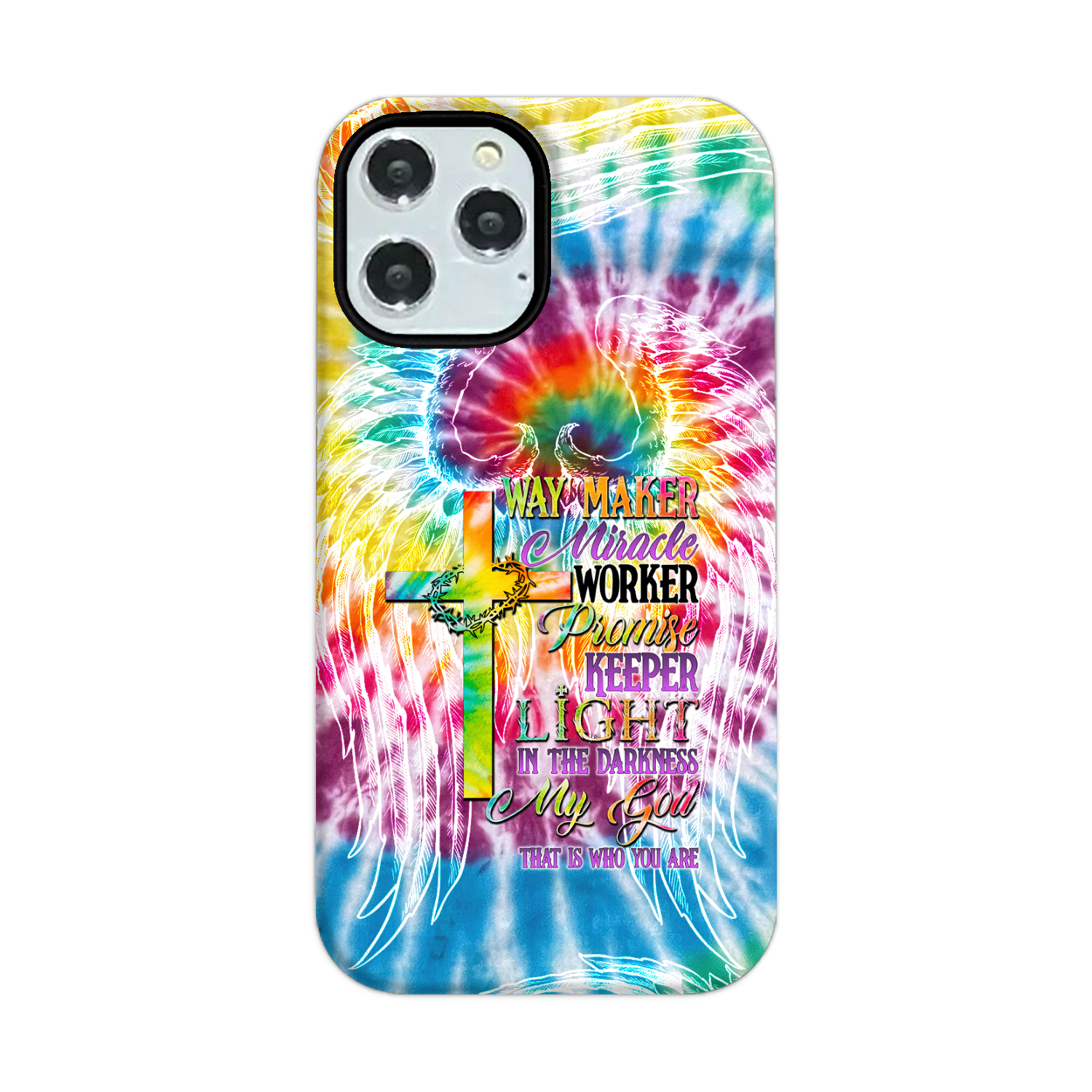 Promise Keeper Light In The Darkness Tie Dye Phone Case - Tytd2606232