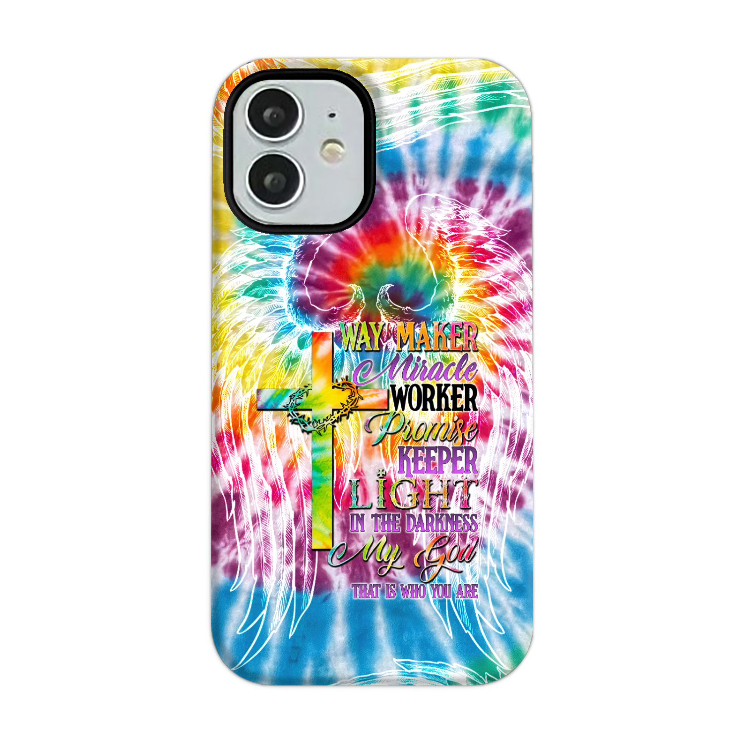 Promise Keeper Light In The Darkness Tie Dye Phone Case - Tytd2606232