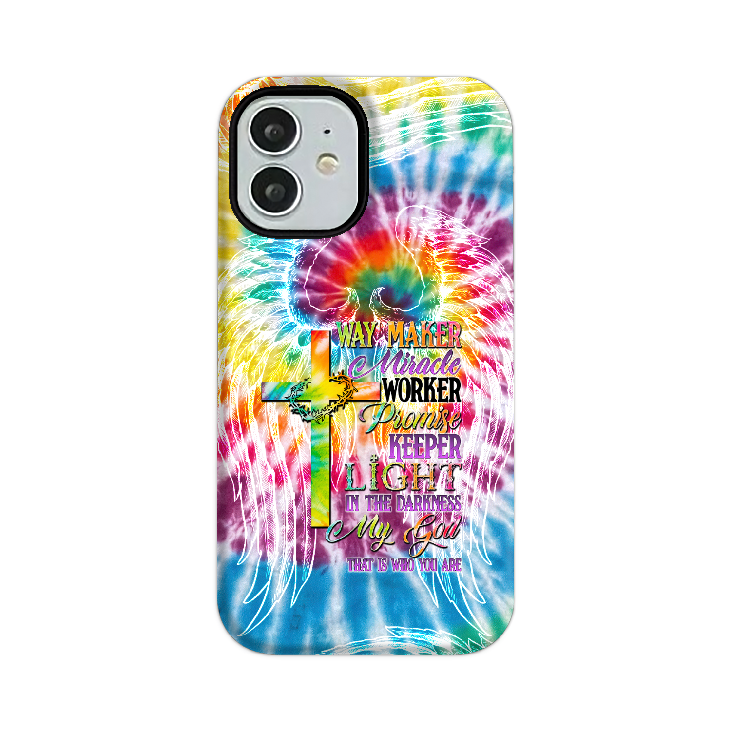 Promise Keeper Light In The Darkness Tie Dye Phone Case - Tytd2606232