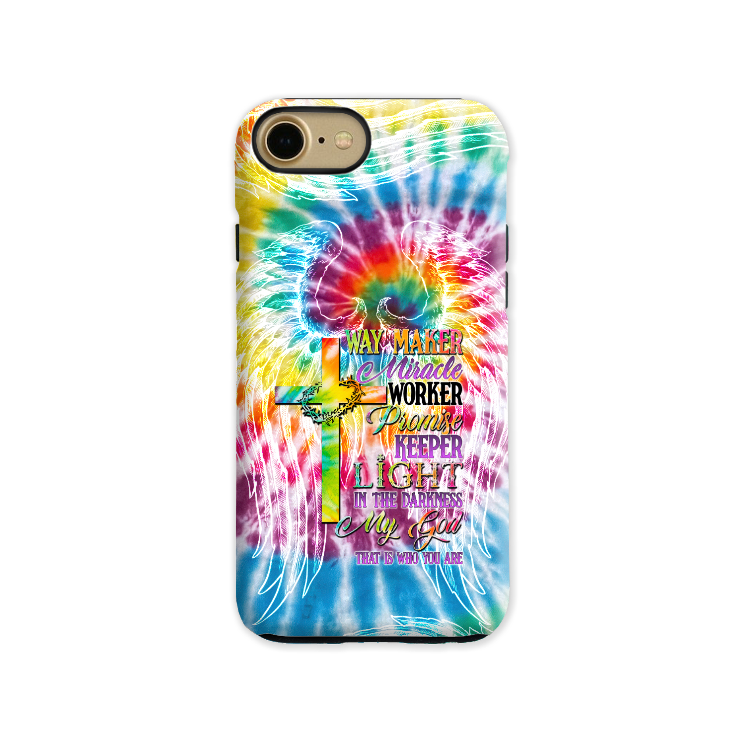 Promise Keeper Light In The Darkness Tie Dye Phone Case - Tytd2606232