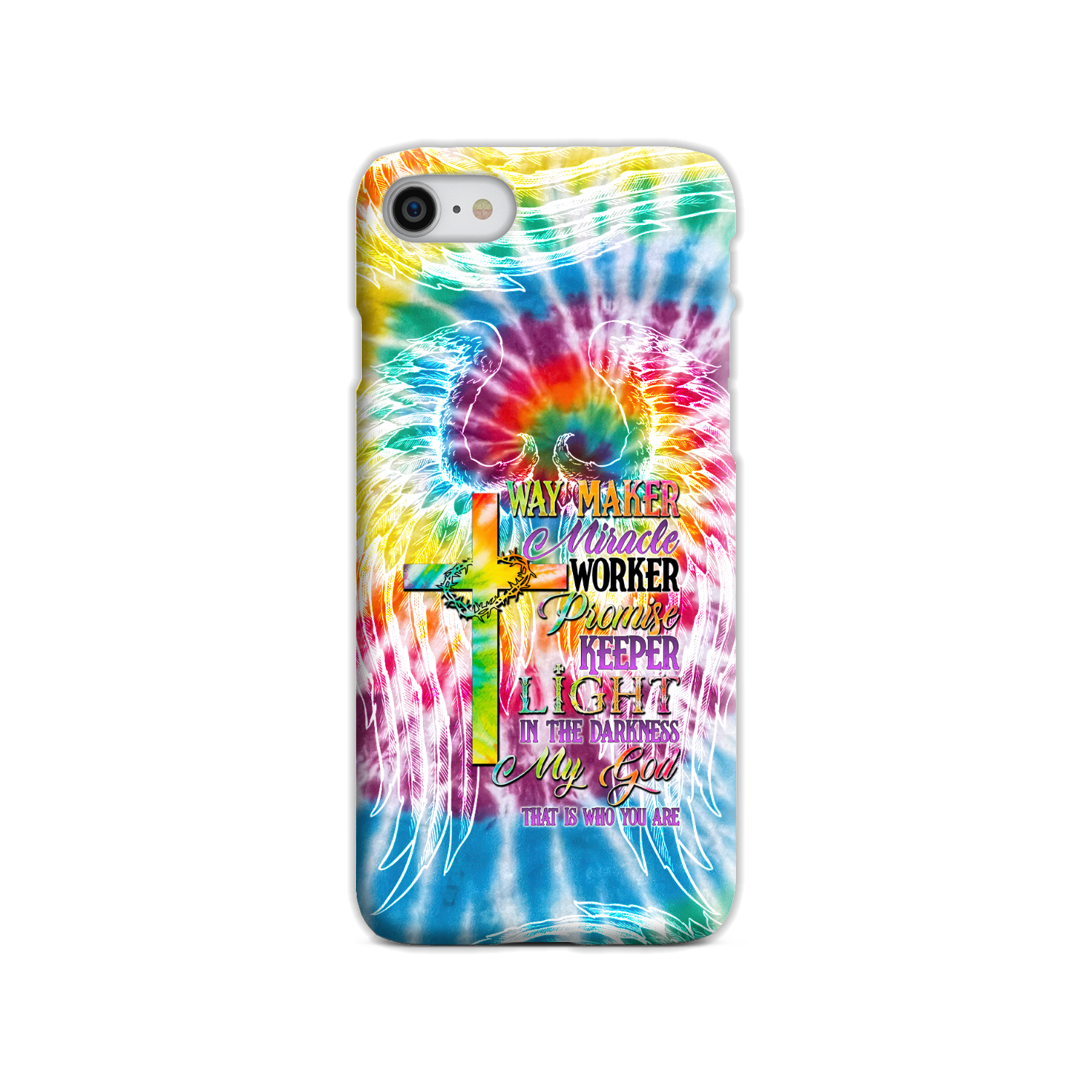 Promise Keeper Light In The Darkness Tie Dye Phone Case - Tytd2606232