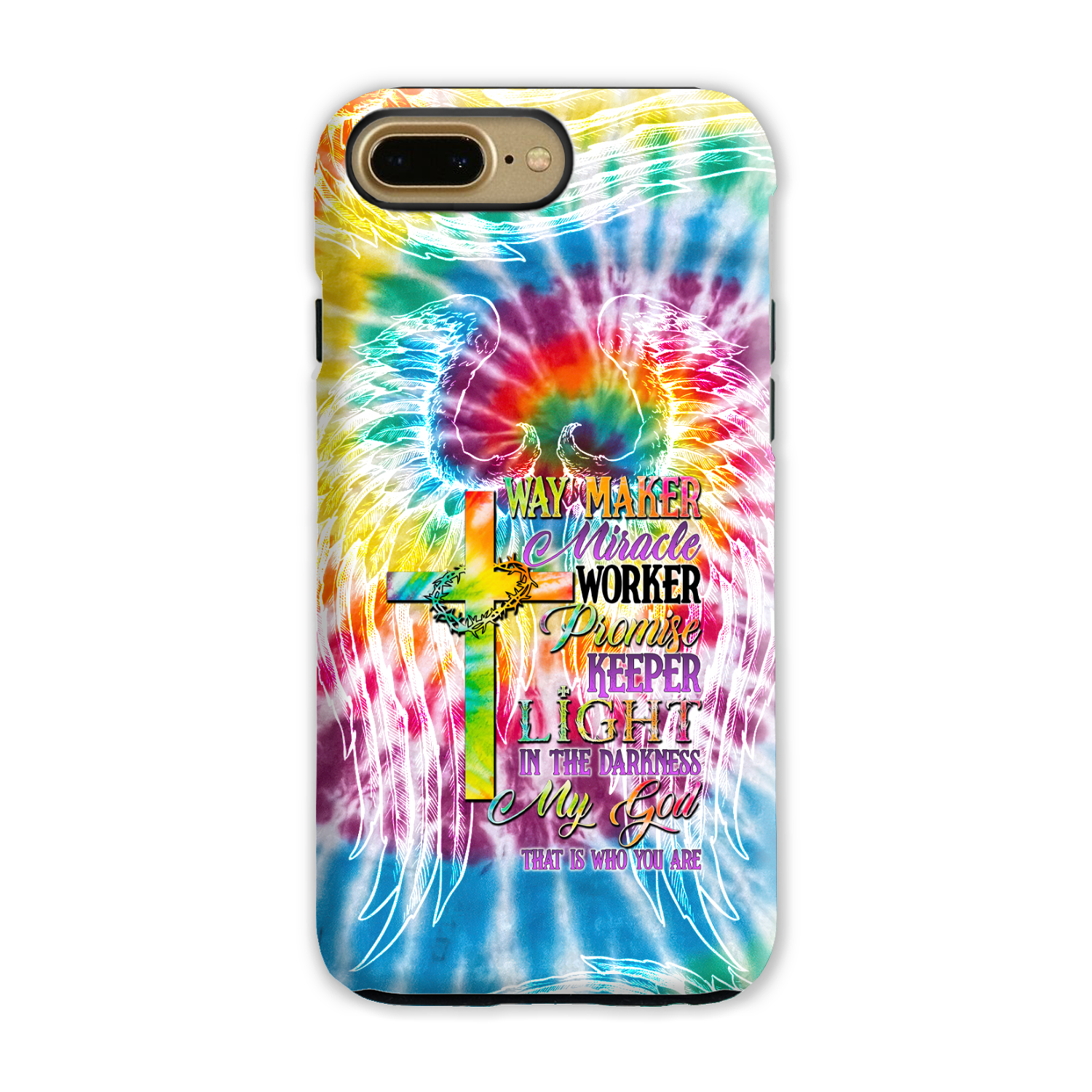 Promise Keeper Light In The Darkness Tie Dye Phone Case - Tytd2606232