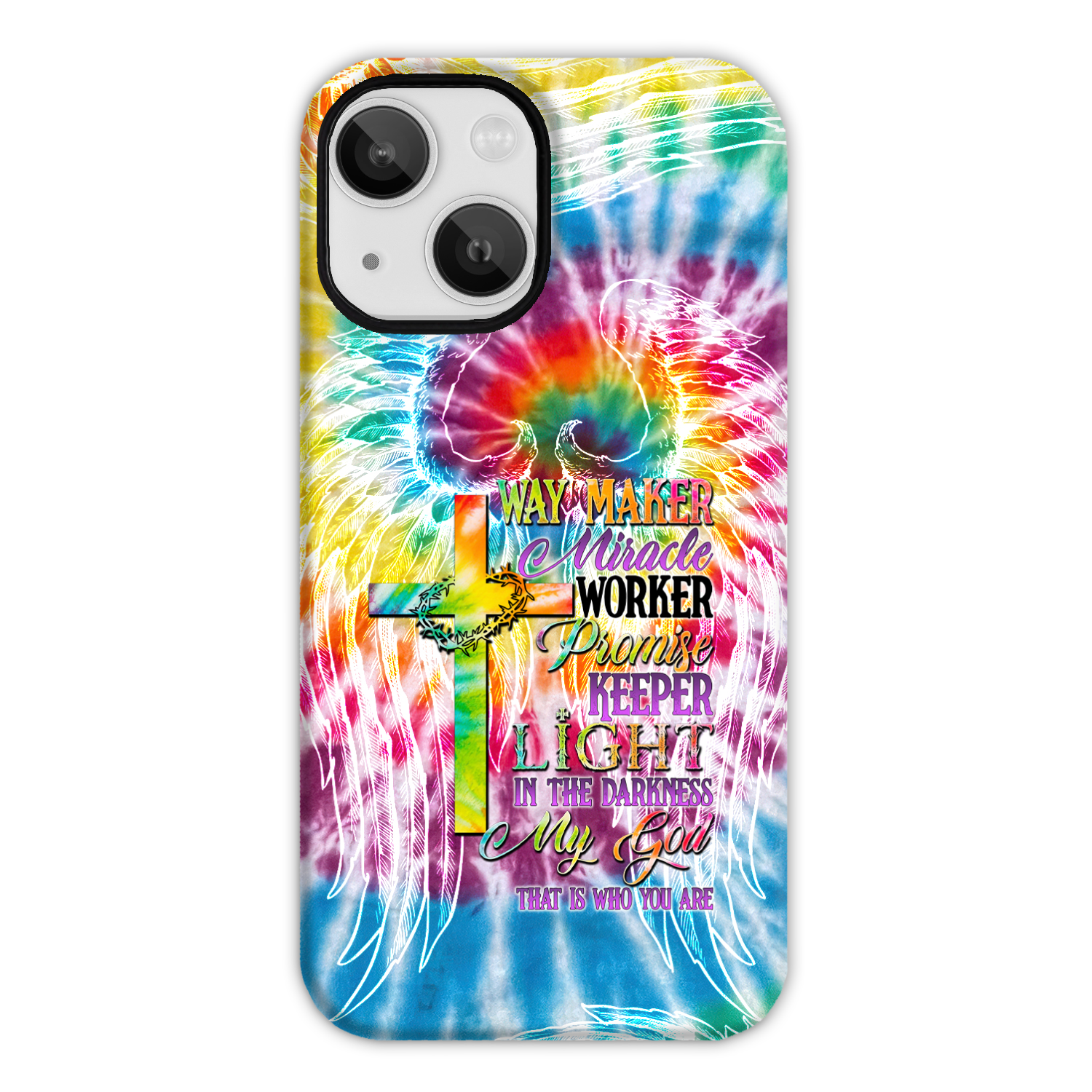Promise Keeper Light In The Darkness Tie Dye Phone Case - Tytd2606232