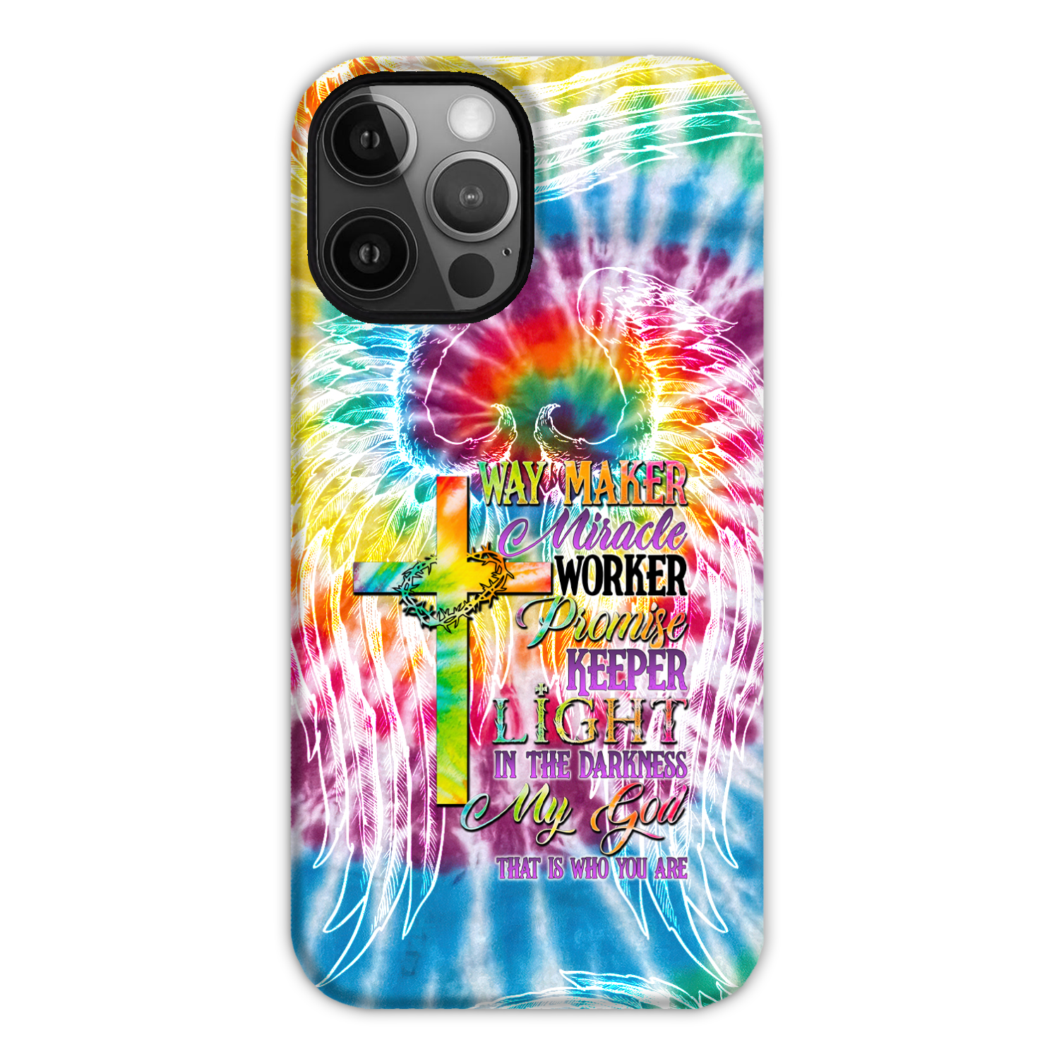 Promise Keeper Light In The Darkness Tie Dye Phone Case - Tytd2606232