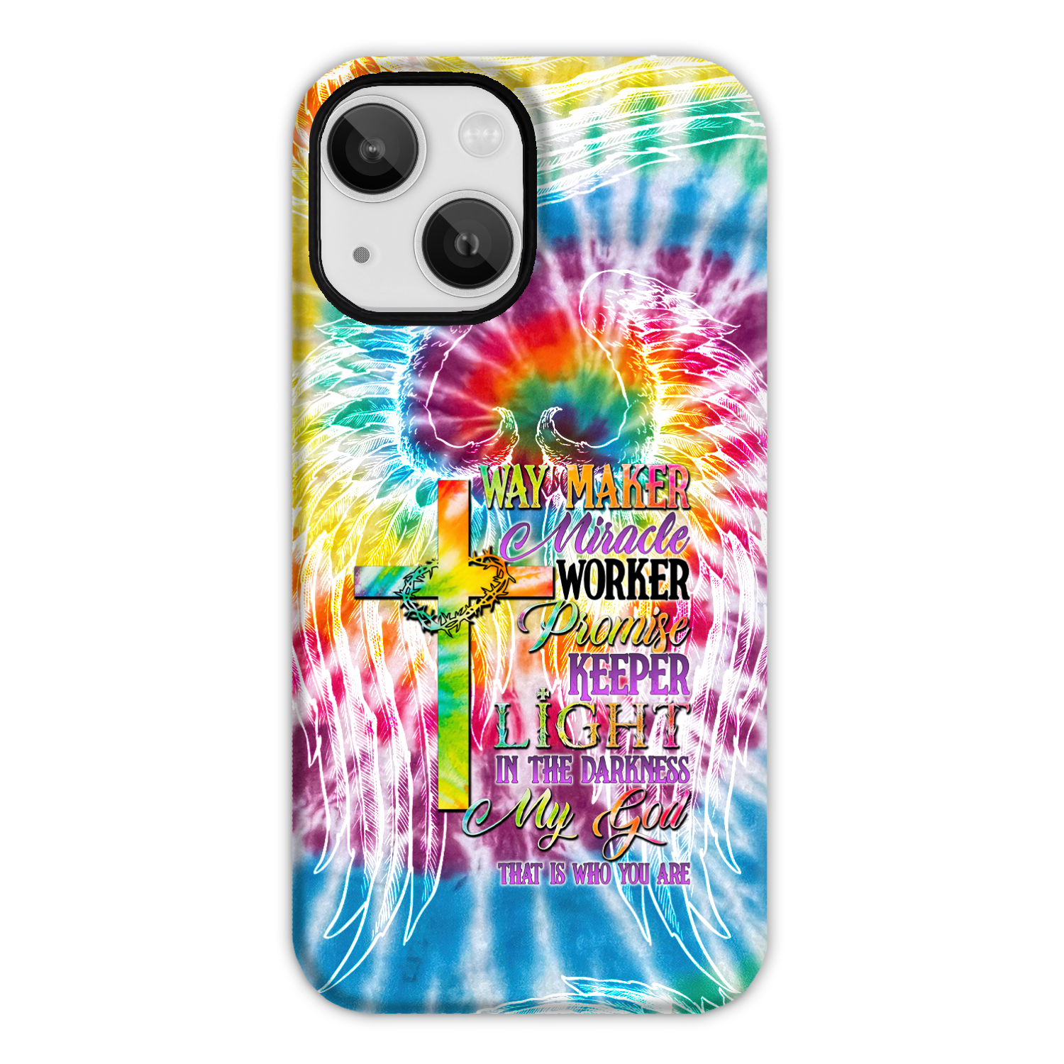 Promise Keeper Light In The Darkness Tie Dye Phone Case - Tytd2606232