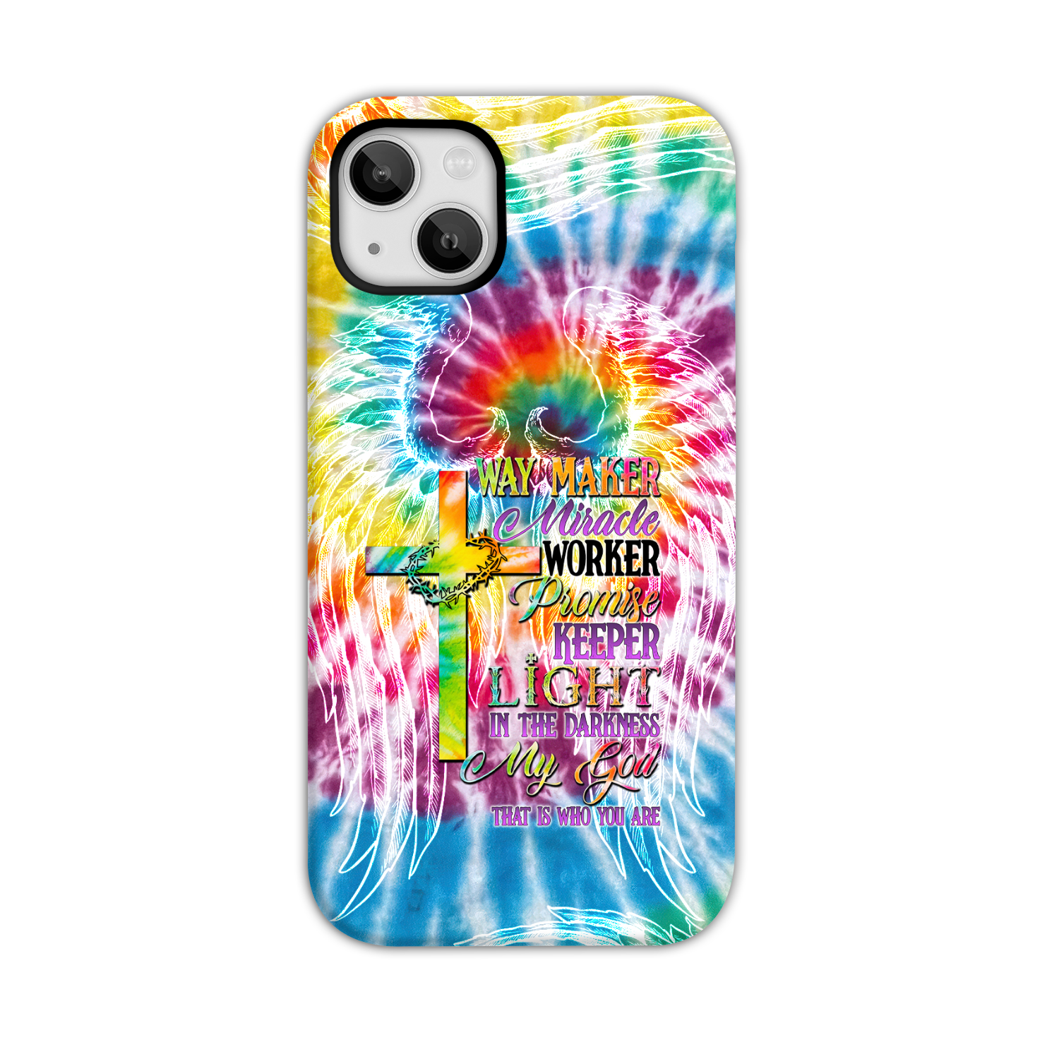 Promise Keeper Light In The Darkness Tie Dye Phone Case - Tytd2606232