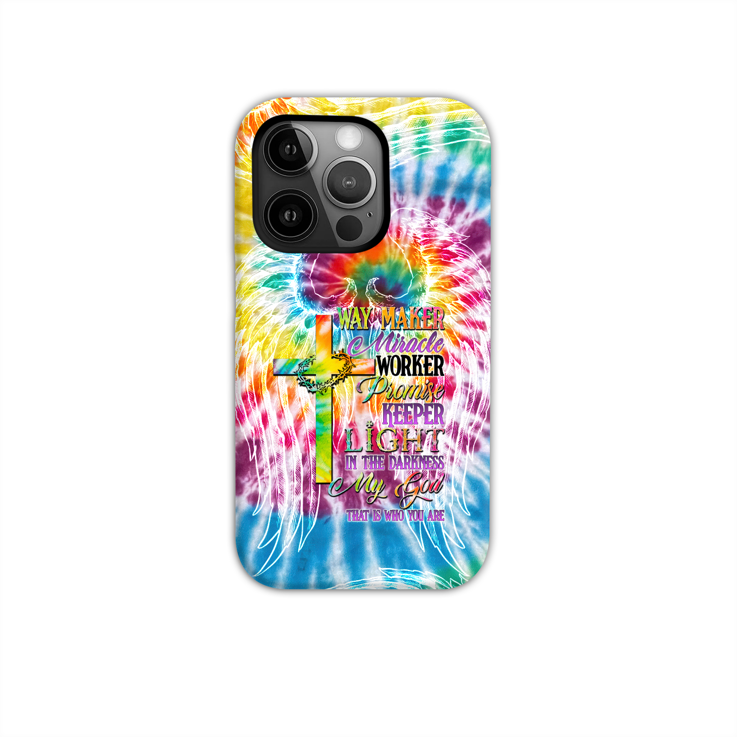 Promise Keeper Light In The Darkness Tie Dye Phone Case - Tytd2606232