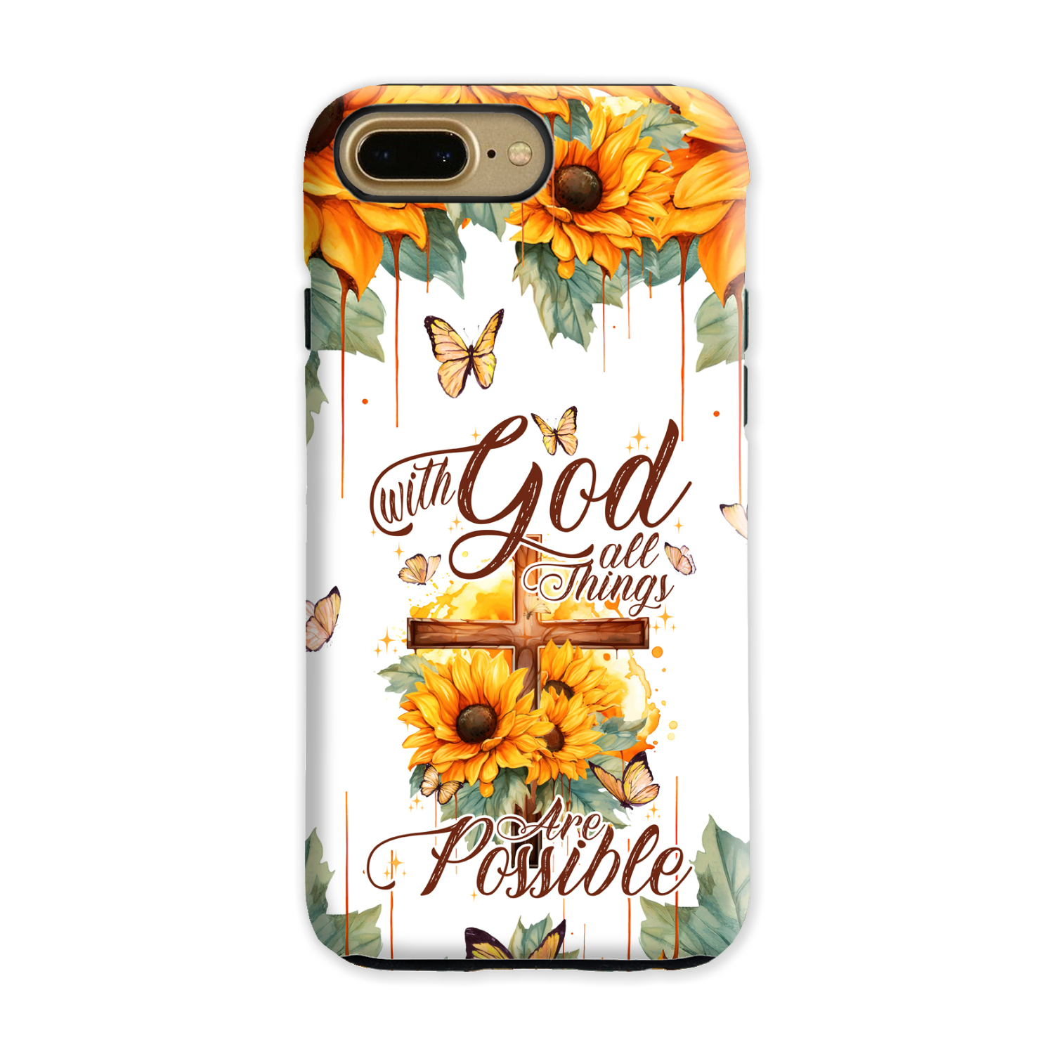 With God All Things Are Possible Phone Case - Tytd30062314