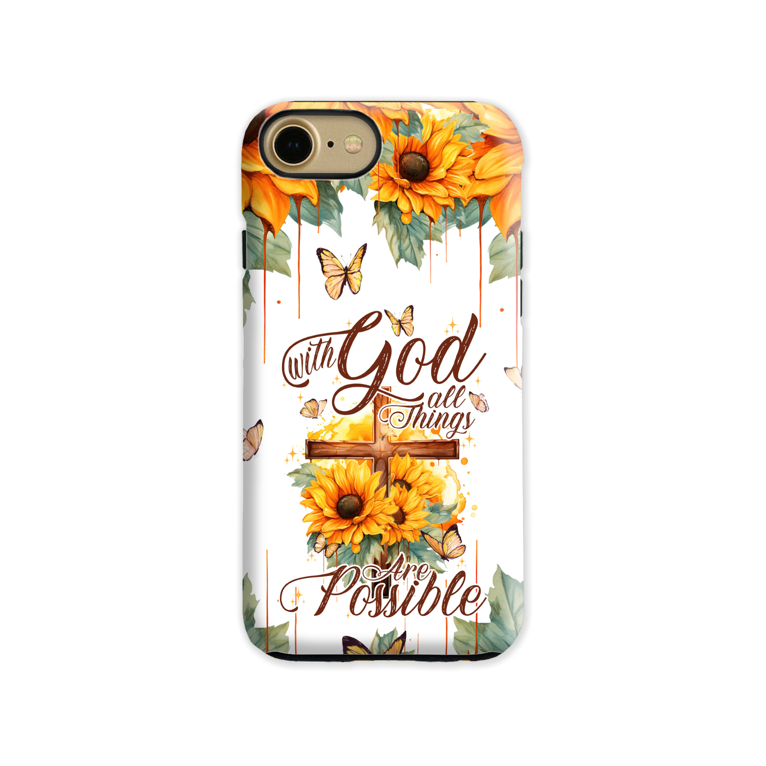 With God All Things Are Possible Phone Case - Tytd30062314