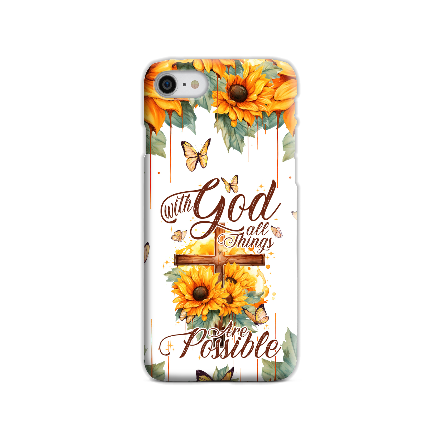 With God All Things Are Possible Phone Case - Tytd30062314