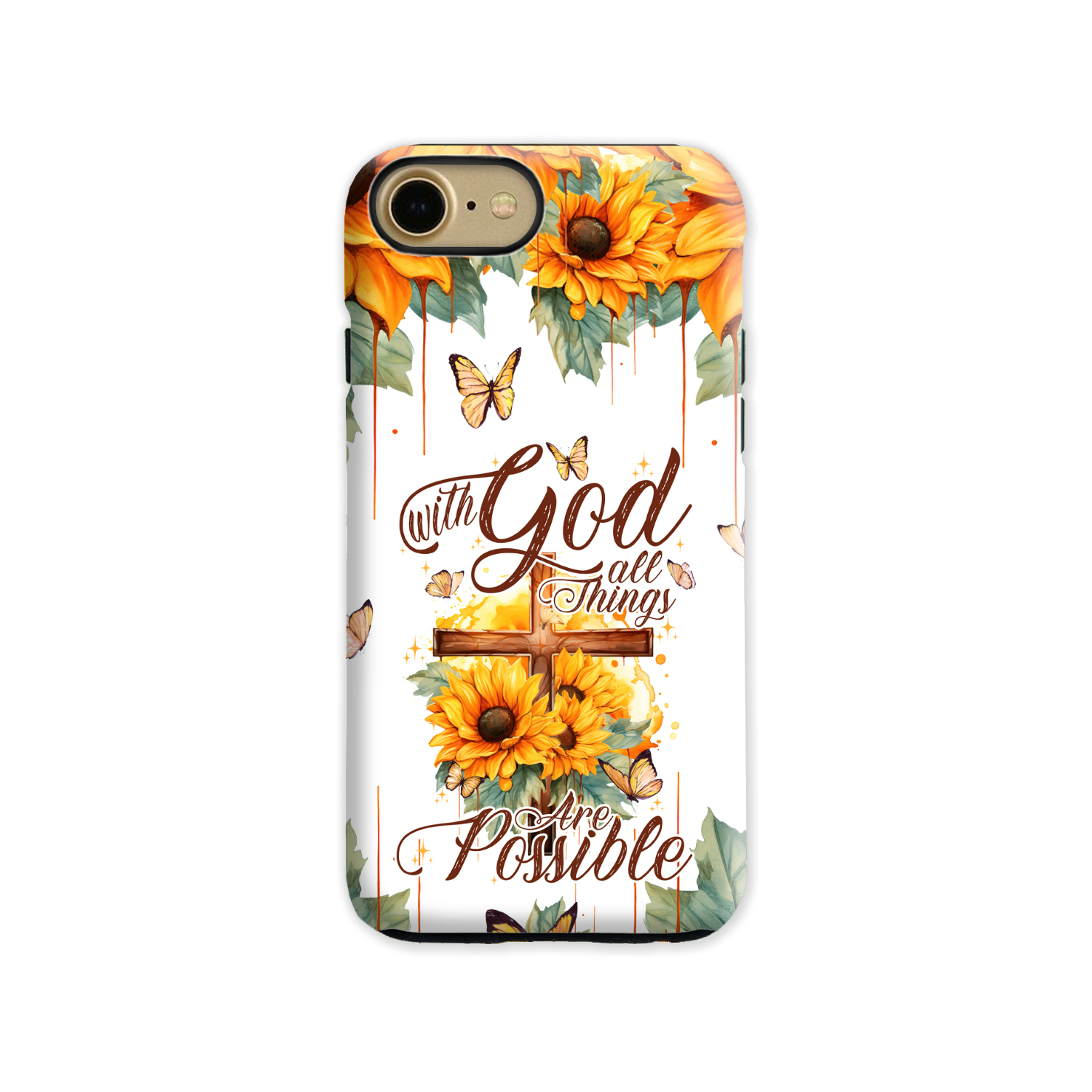 With God All Things Are Possible Phone Case - Tytd30062314