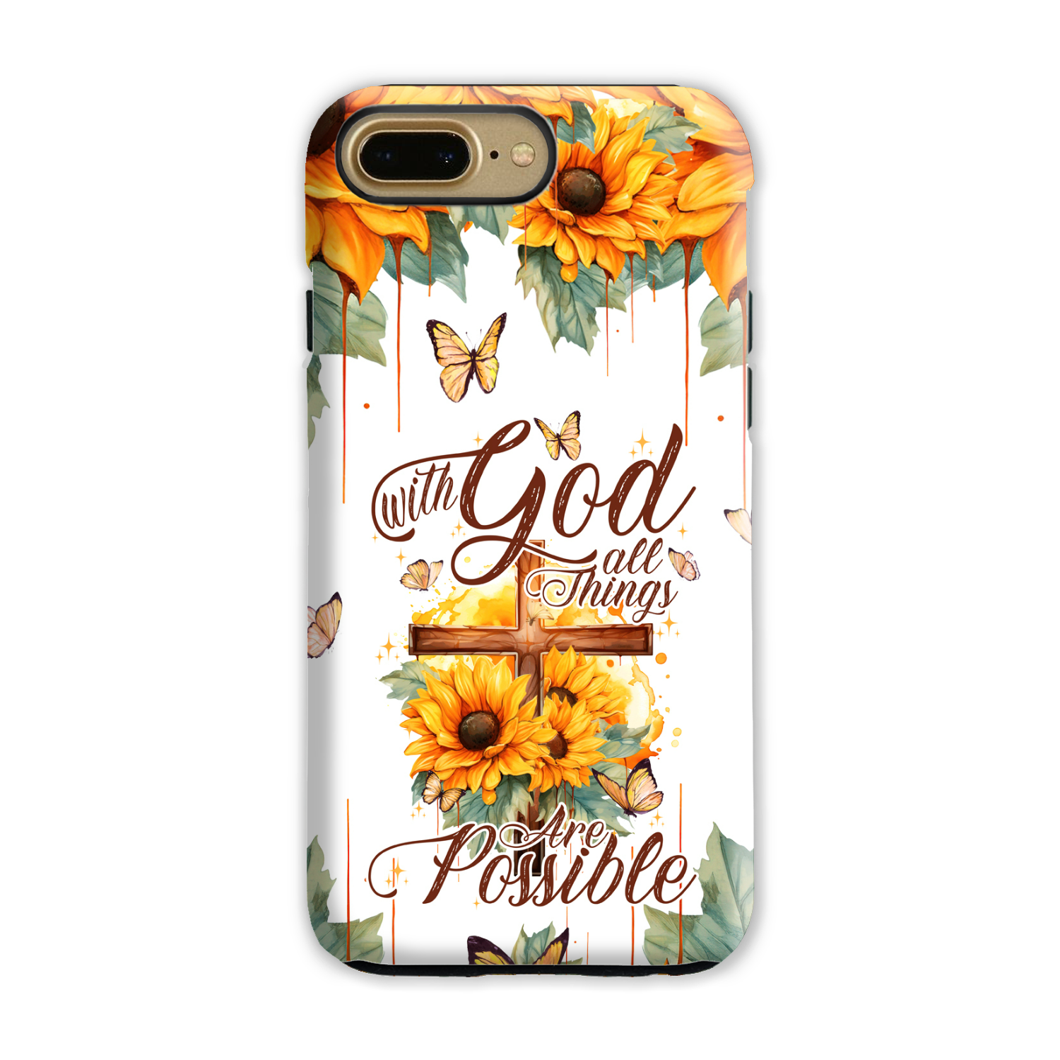 With God All Things Are Possible Phone Case - Tytd30062314