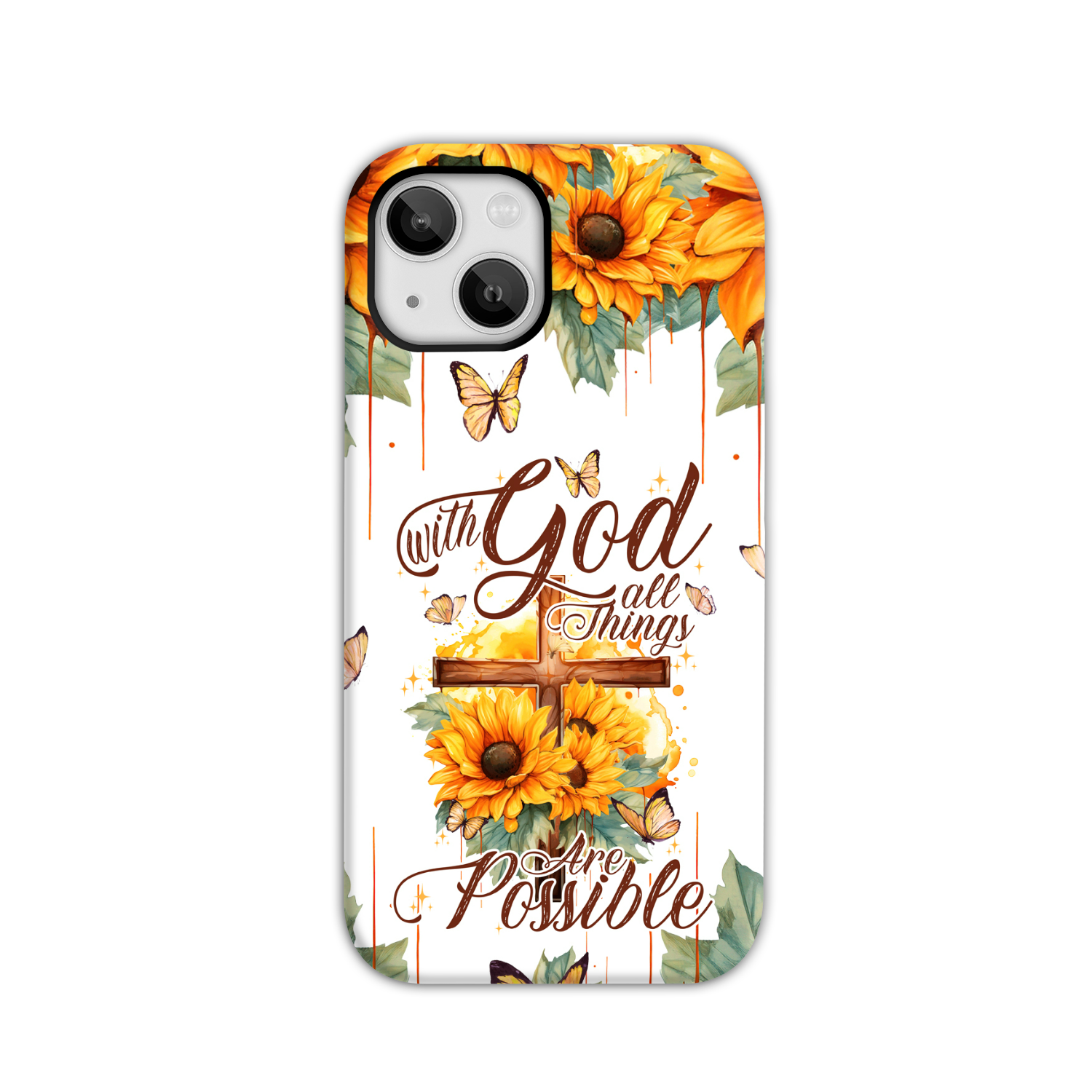 With God All Things Are Possible Phone Case - Tytd30062314