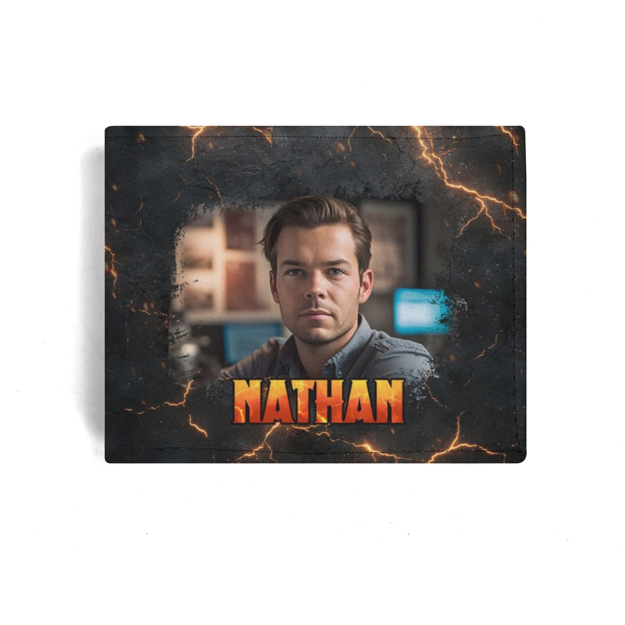 Personalized A Warrior Of Christ Leather Wallet - Tytd2712241