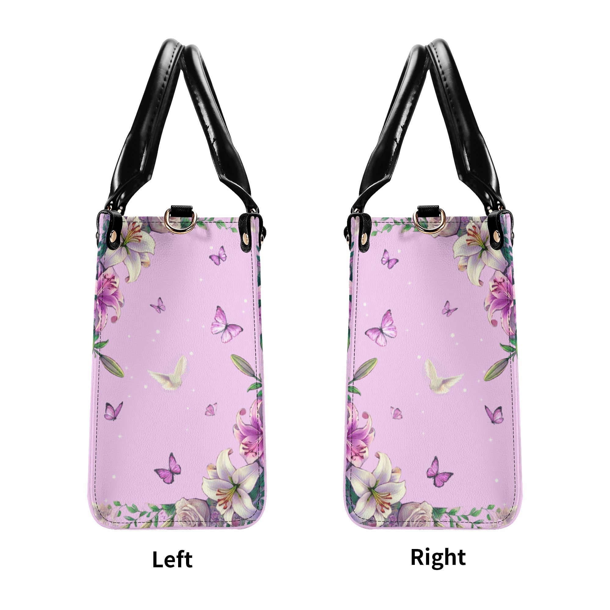 Thank You God Leather Handbag - Tytd1004252