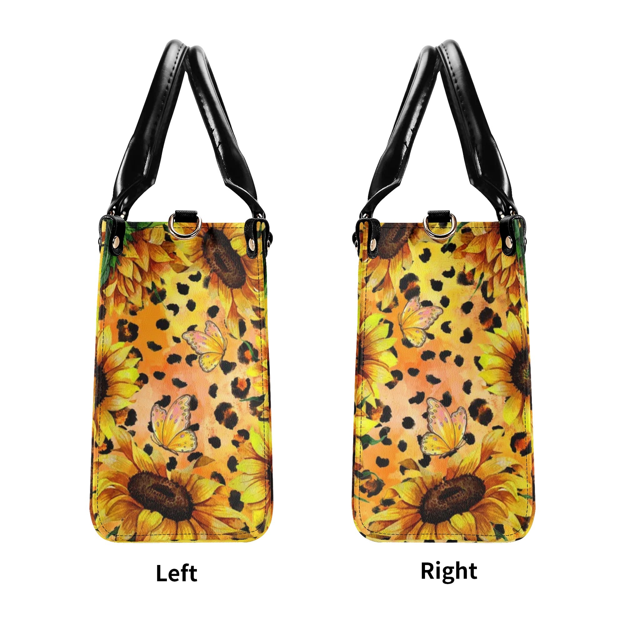 Created With A Purpose Sunflower Leather Handbag - Tlnt2006244