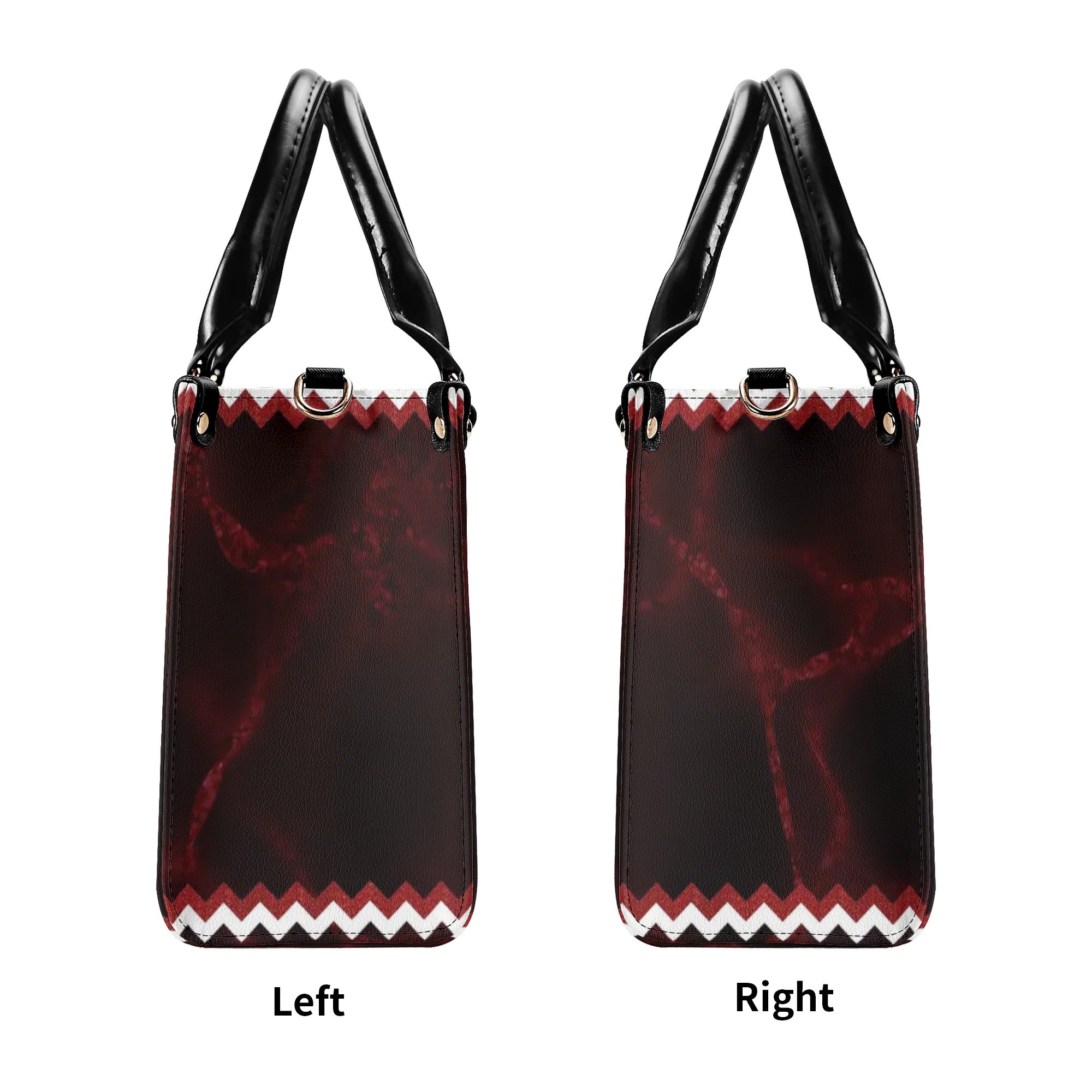 But The Lord Stood With Me Leather Handbag - Yhln0208244