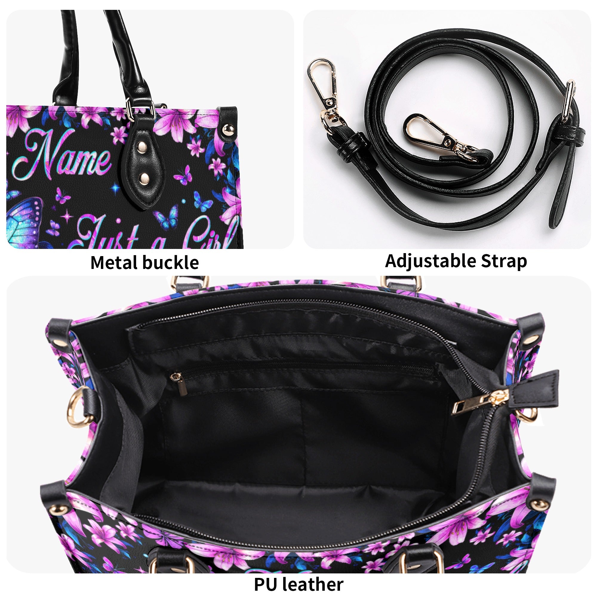 Just A Girl Who Loves Jesus Leather Handbag - Tytm0703254