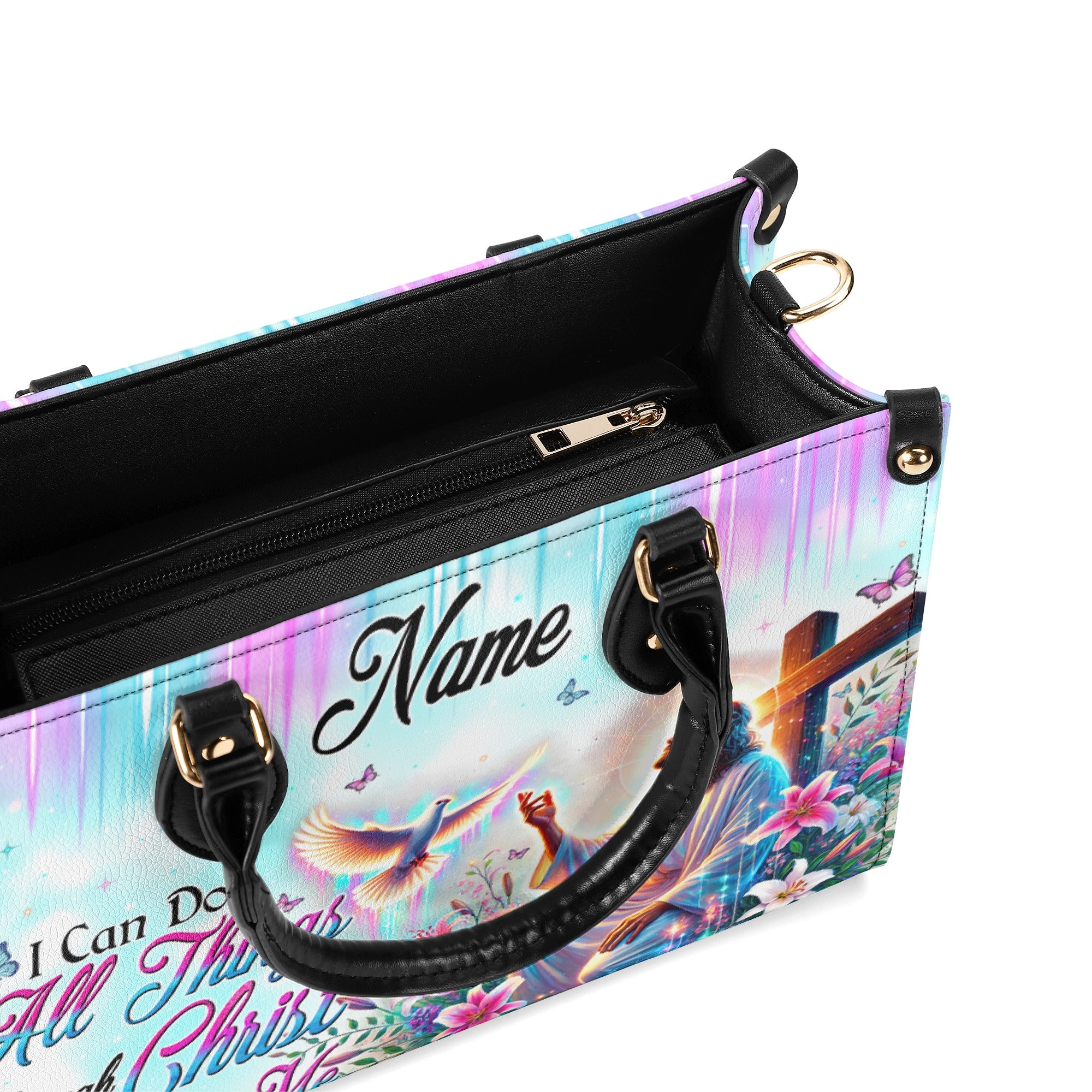 I Can Do All Things Leather Handbag - Tytm1703253