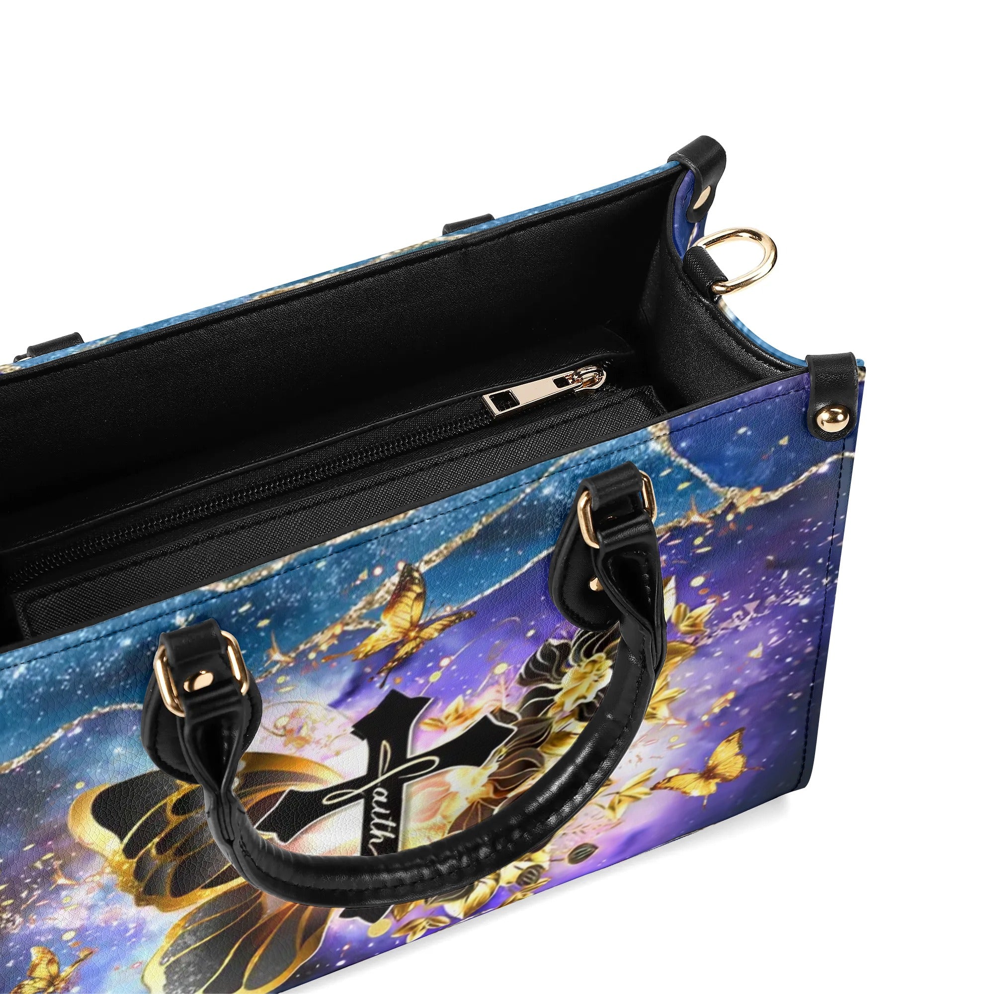 Faith Butterfly Leather Handbag - Yhlt0507244